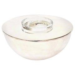 Calvin Klein for Swid Powell Silver Plate Caviar Bowl Barware