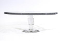 Calvin Klein Modern Vintage Glass Cake Stand
