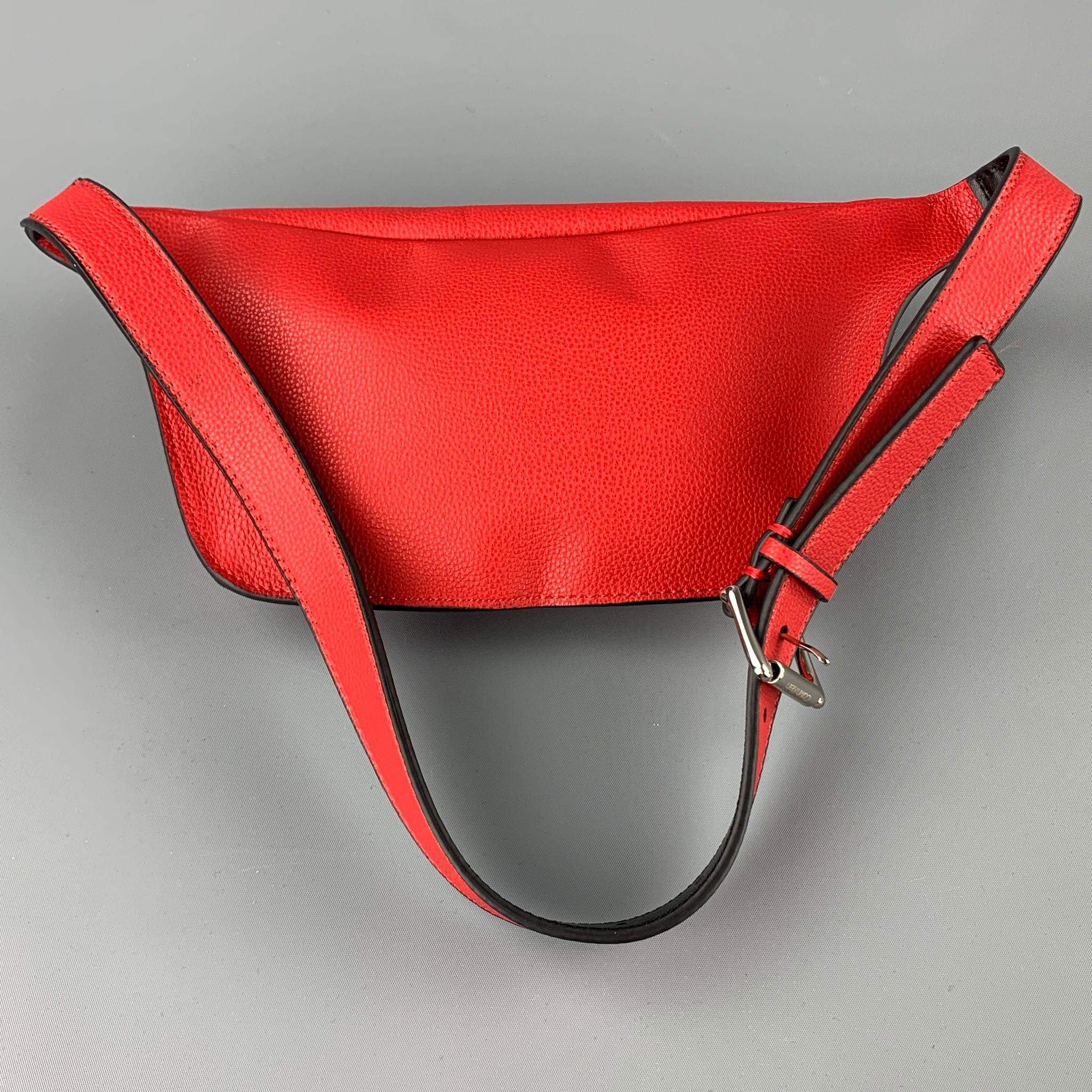 calvin klein leather fanny pack