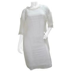 Calvin Klein Sheer Organza Long Tunic