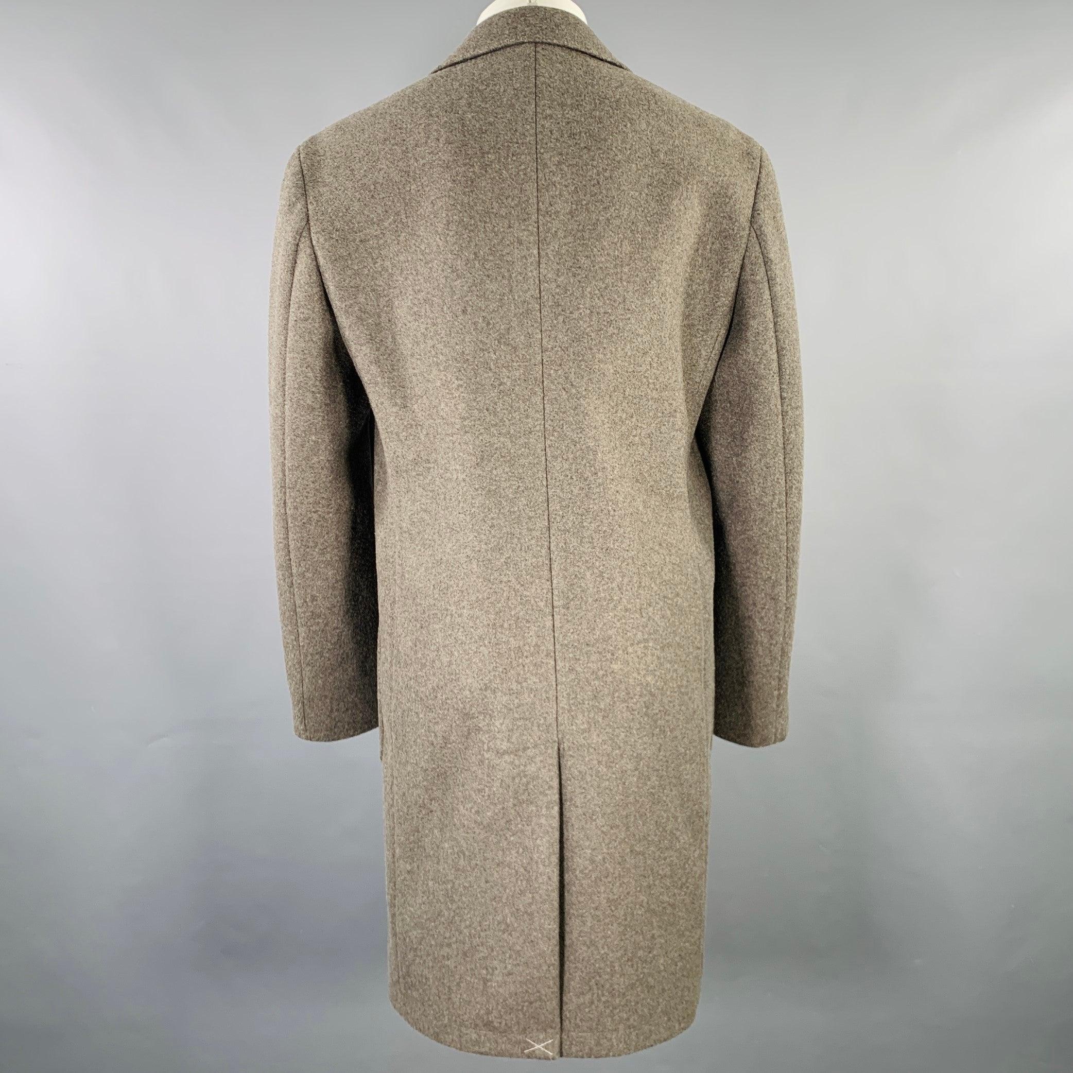 Calvin Klein Taglia 36 Cappotto in misto poliestere grigio erica In condizioni ottime in vendita a San Francisco, CA