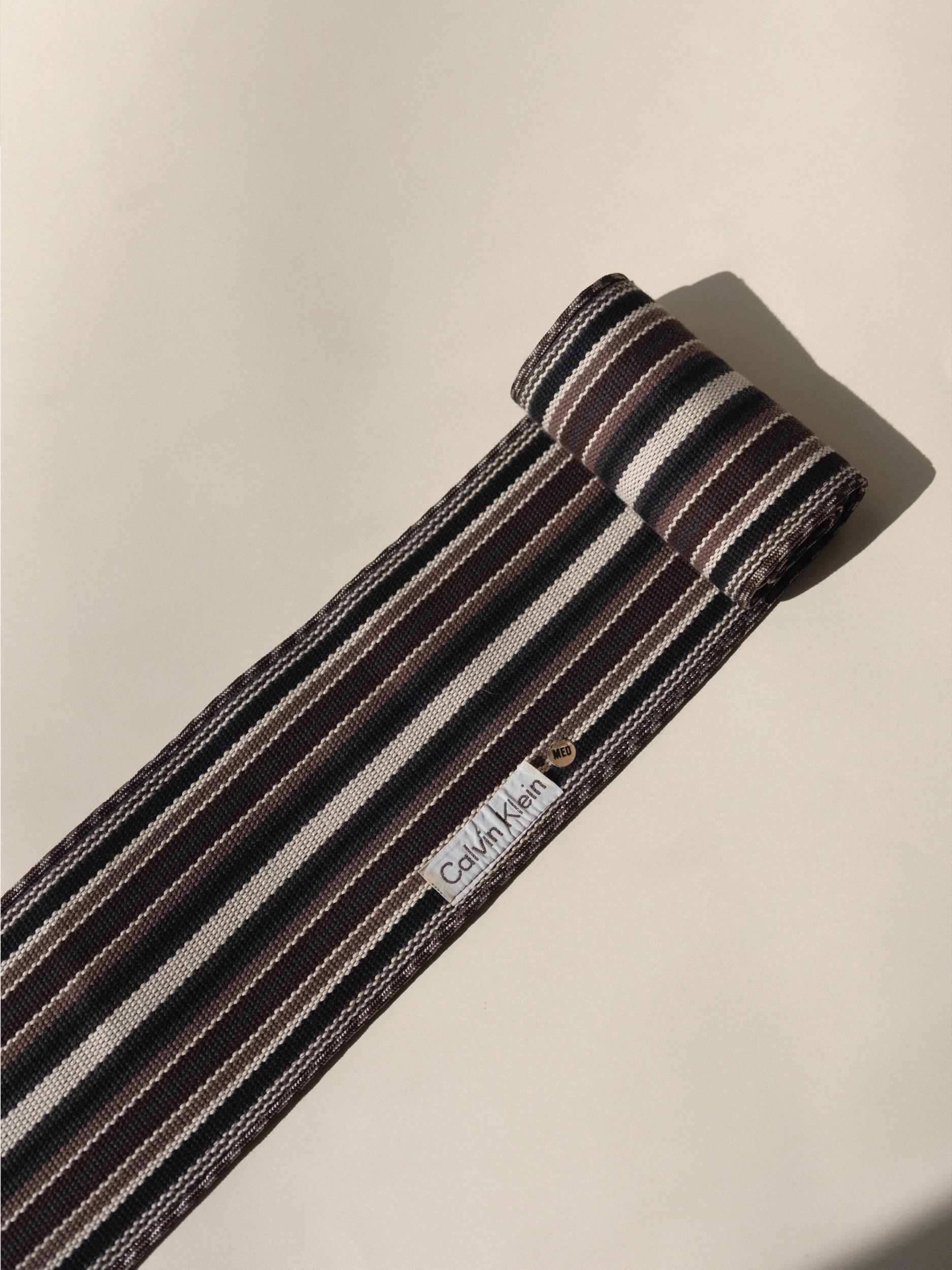 Calvin Klein Spring 1979 Wrap Belt Documented In Good Condition For Sale In Los Angeles, CA