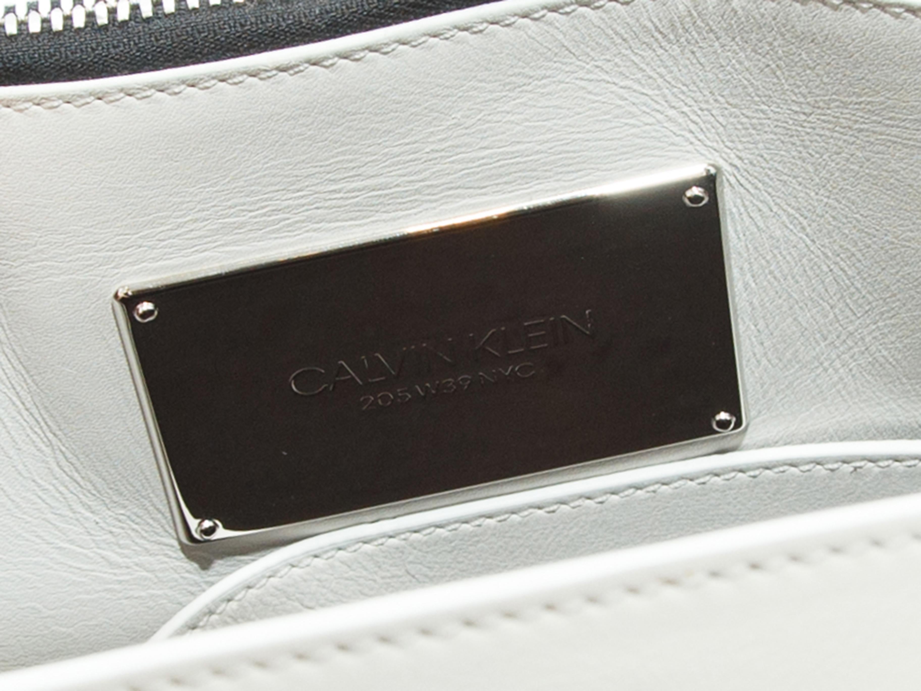 calvin klein white handbag