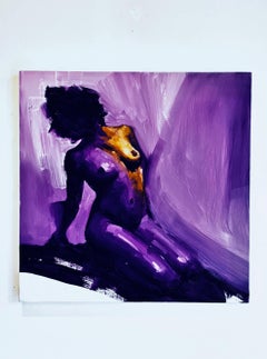Chroma 36 - abstracto figurativo original - forma femenina - arte contemporáneo