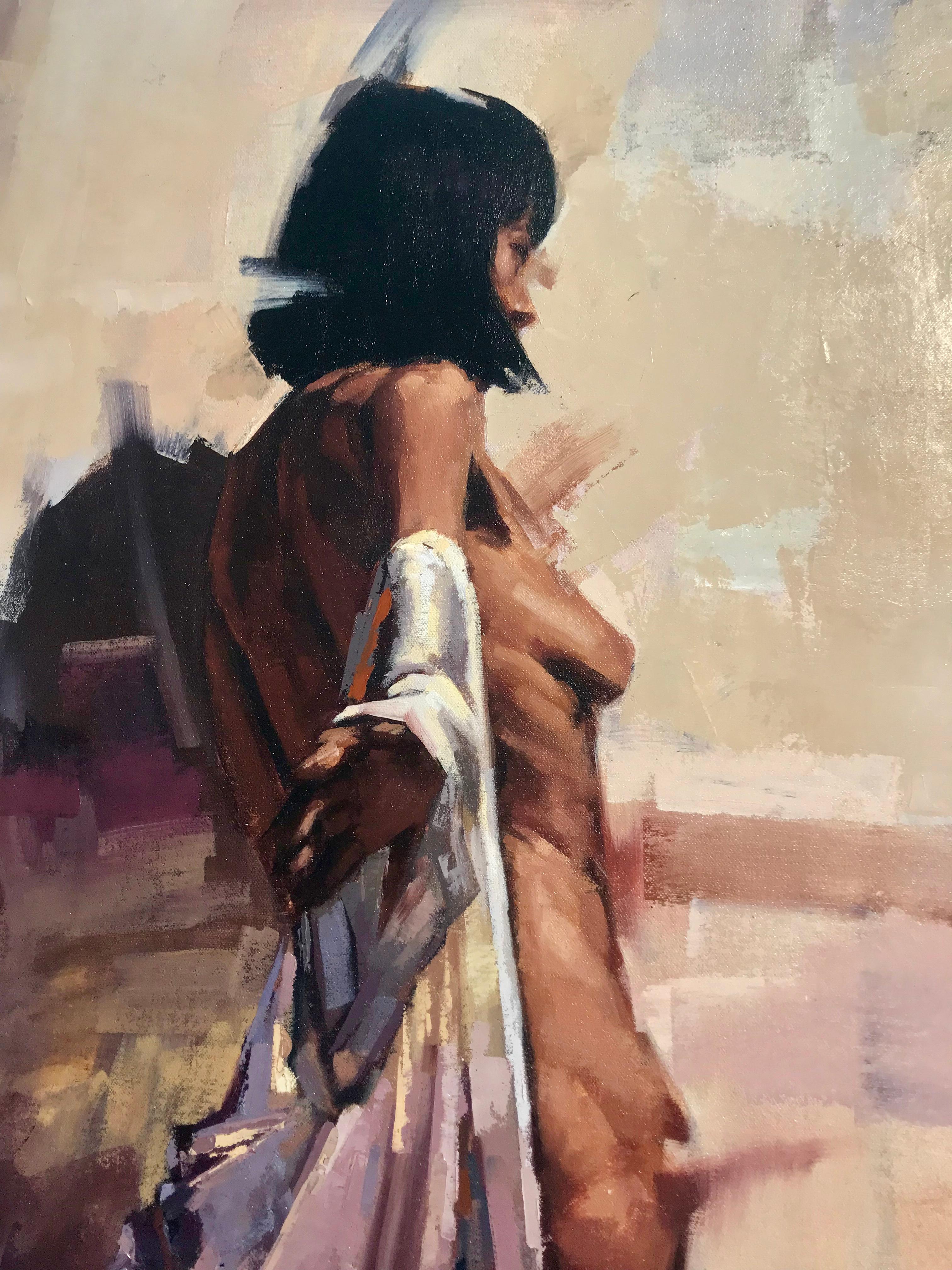 Calvin Lai Nabi Contemporary portraiture artwork realism oil