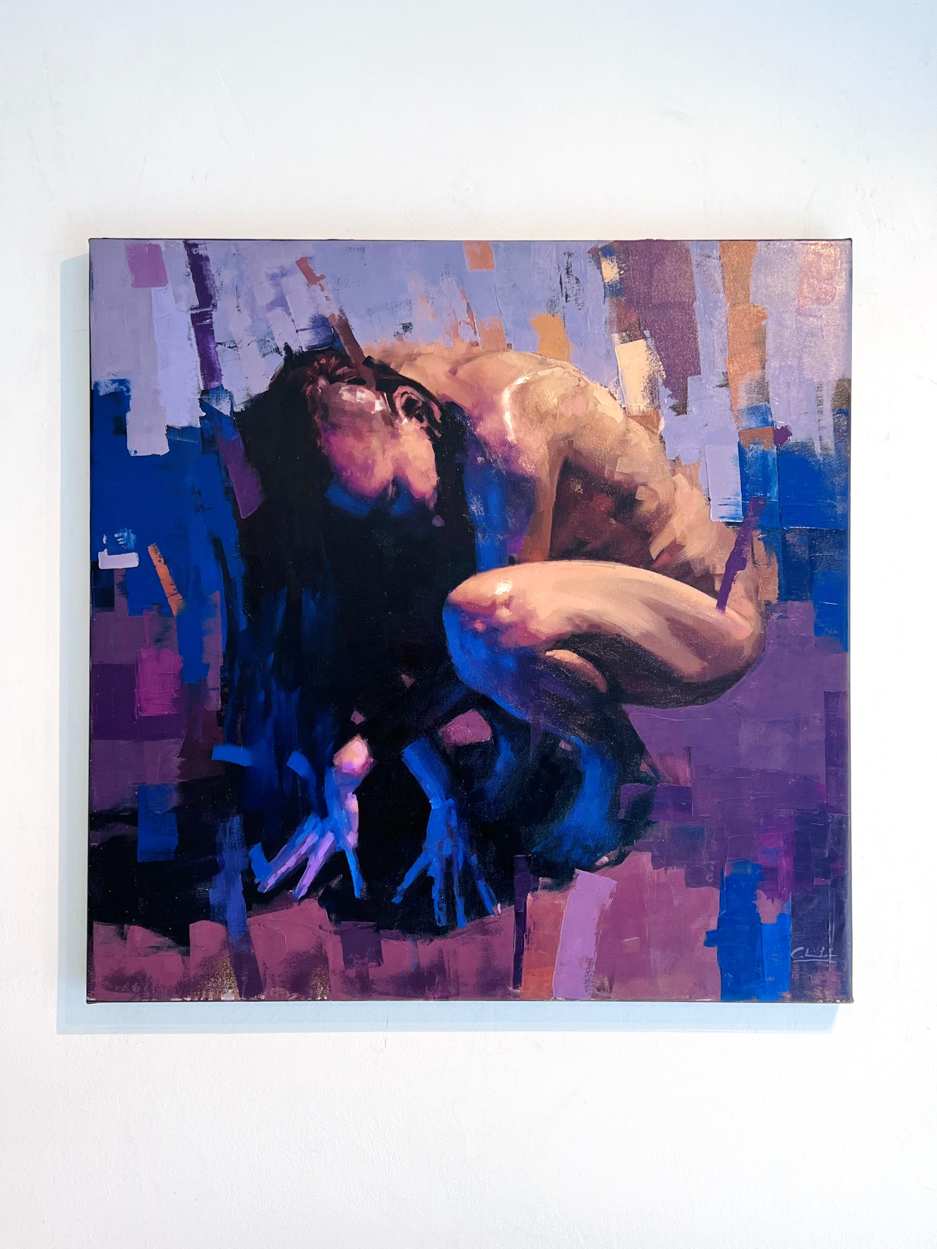 Within Without - original figurative abstract - female form - contemporary art