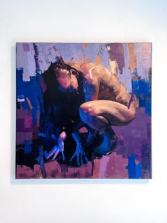 Dentro Sin - abstracto figurativo original - forma femenina - arte contemporáneo