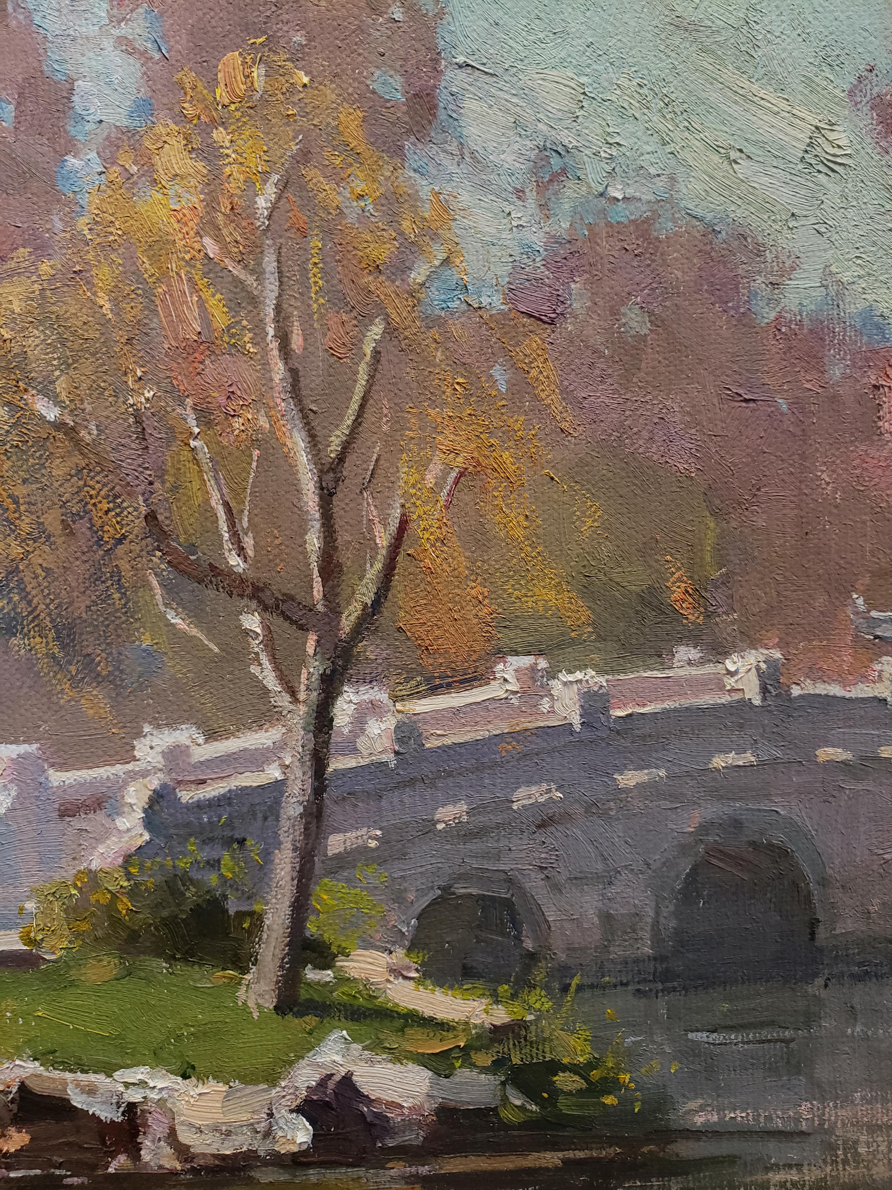 Giardino cinese, Huntington Library - Painting Realismo di Calvin Liang