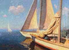Sailboats in Newport Beach