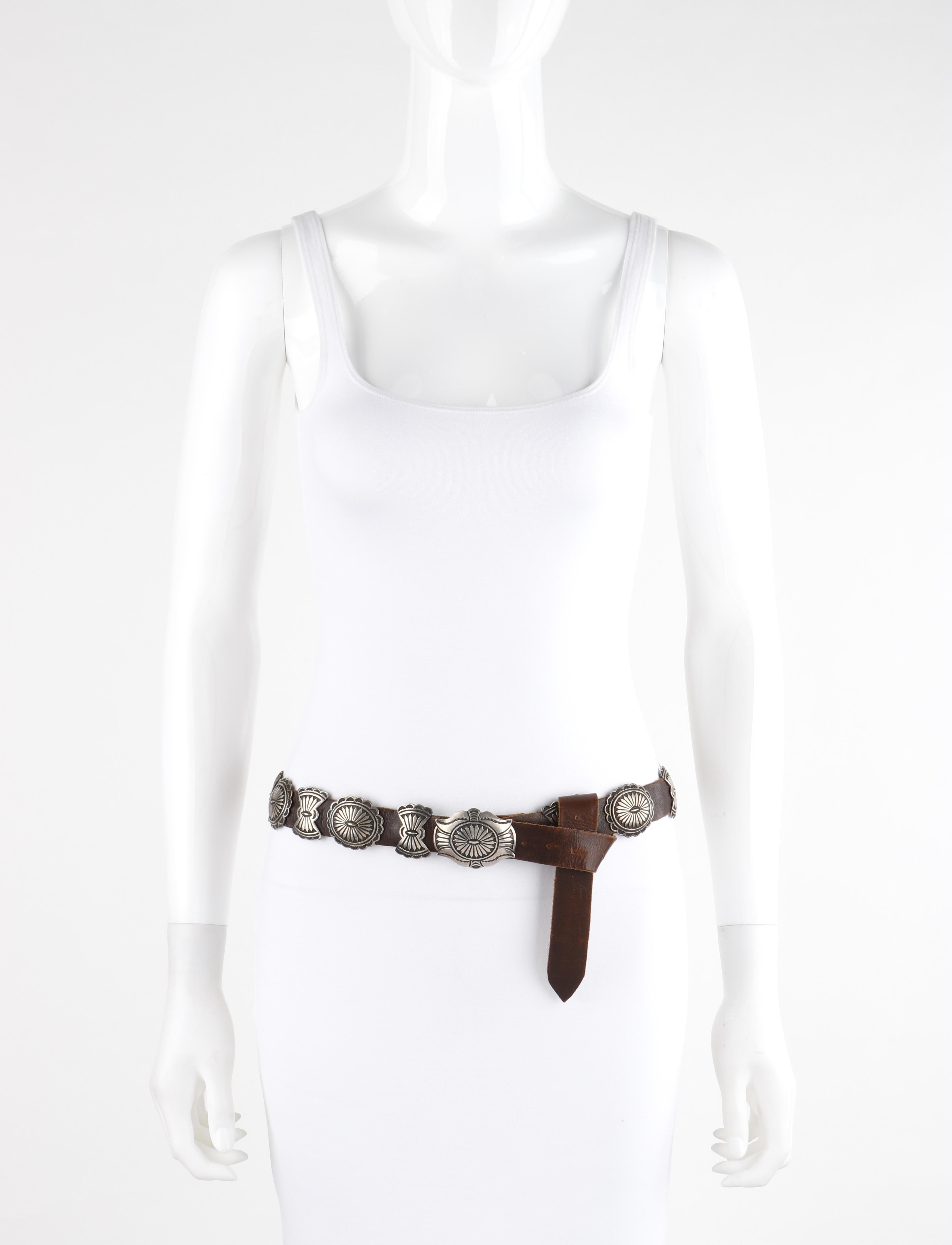 how to wear a concho belt