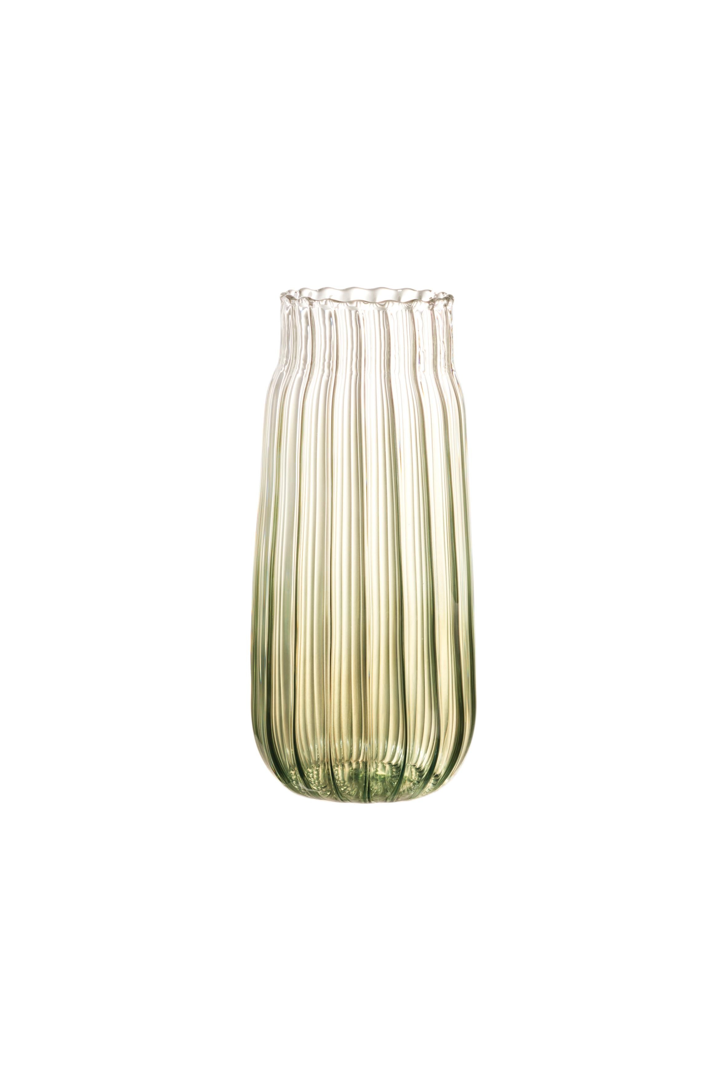 Calypso Bottle + Green Glass In New Condition For Sale In Milano, MI