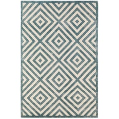 Calypso Hand-Knotted 10x8 Rug in Wool and Silk by Suzanne Sharp