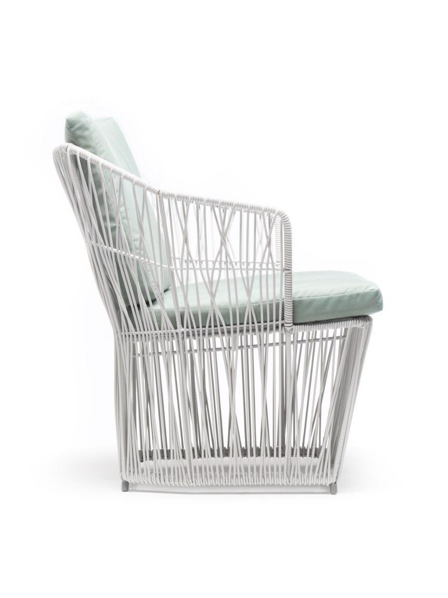Modern Calyx Lowback Easy Armchair by Kenneth Cobonpue For Sale
