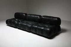 Camaleonda Black Leather Lounge chair