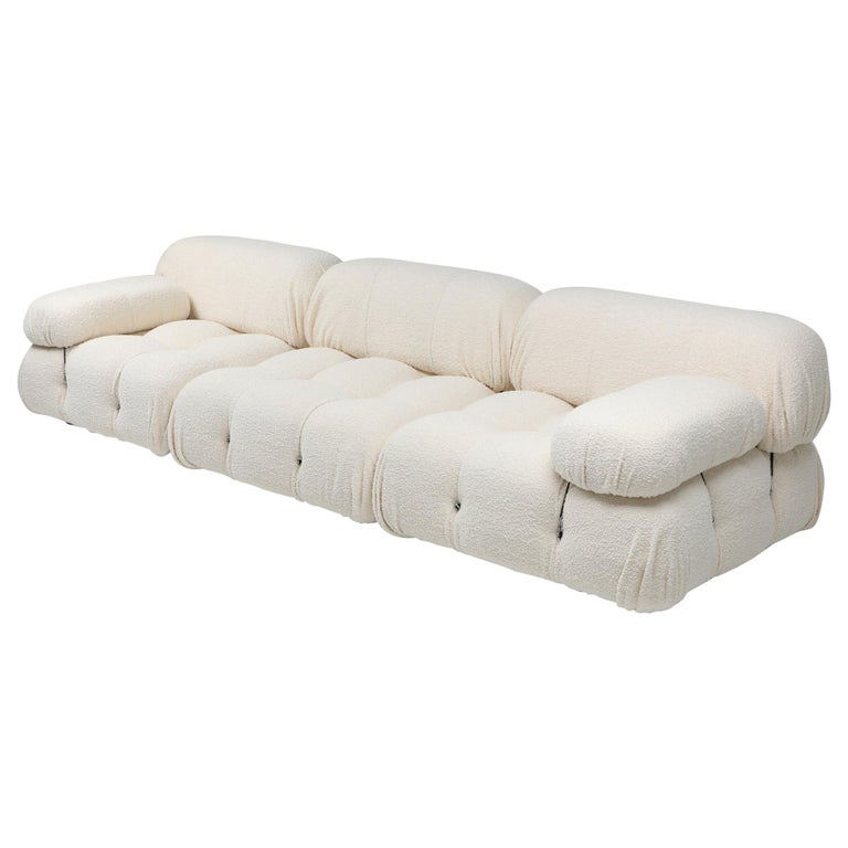 Camaleonda Bouclé Wool Sectional Sofa by Mario Bellini at 1stDibs