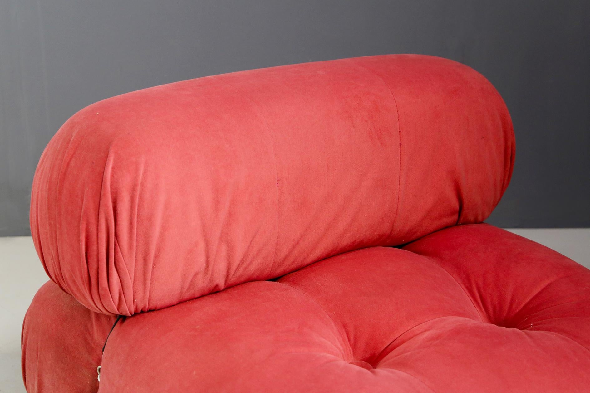 mario bellini sofa pink