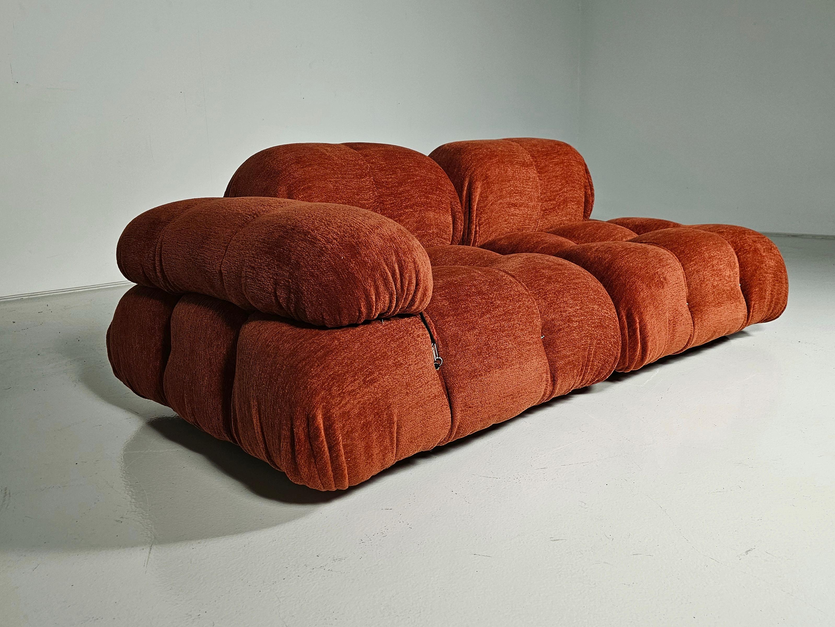 Mid-Century Modern Camaleonda chaise longues sofa by Mario Bellini for C&B Italia, 1970s