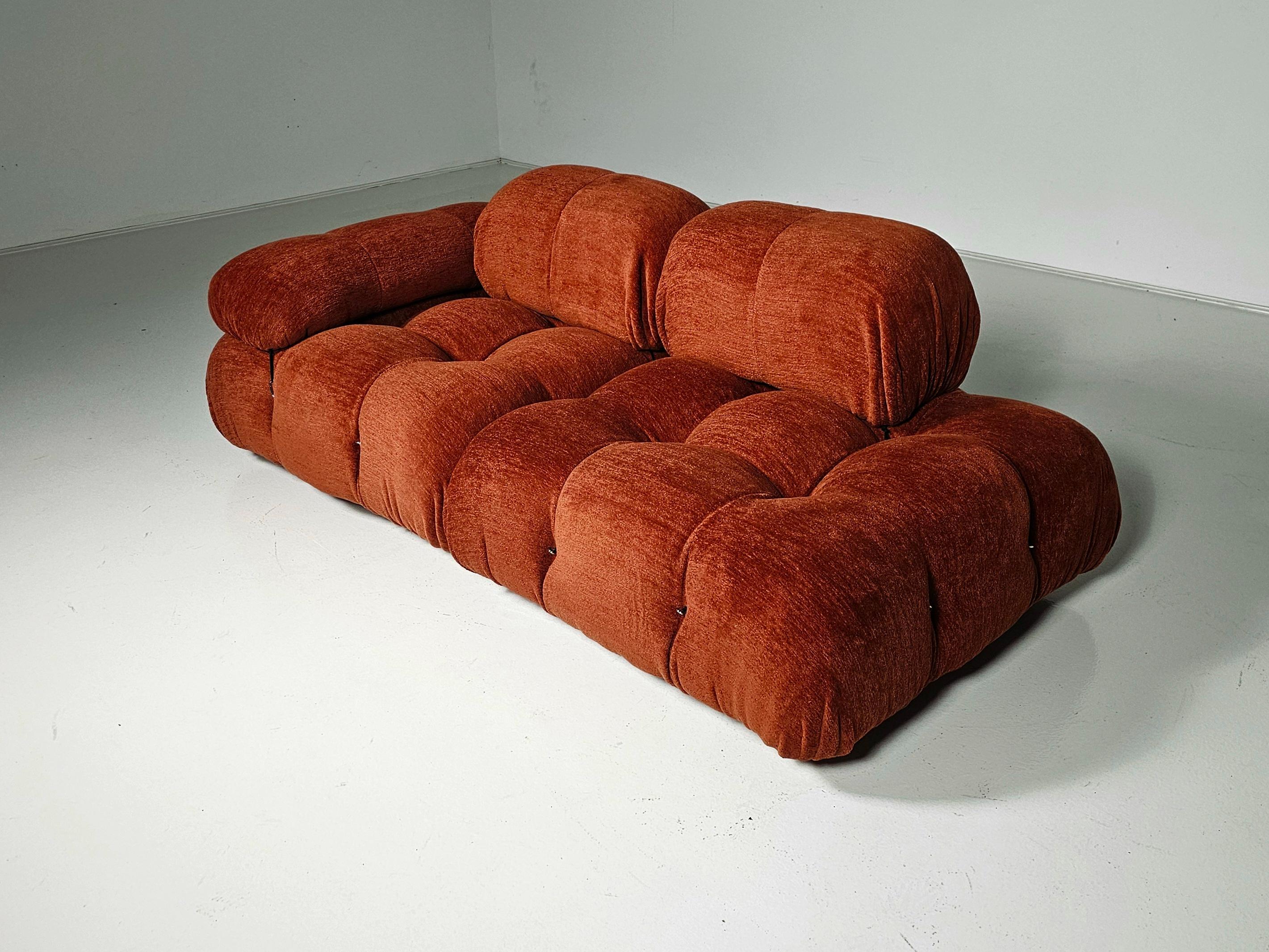 European Camaleonda chaise longues sofa by Mario Bellini for C&B Italia, 1970s