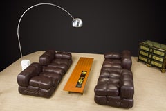 'Camaleonda' in Original Leather by Mario Bellini for B&B Italia, 1976, Signed