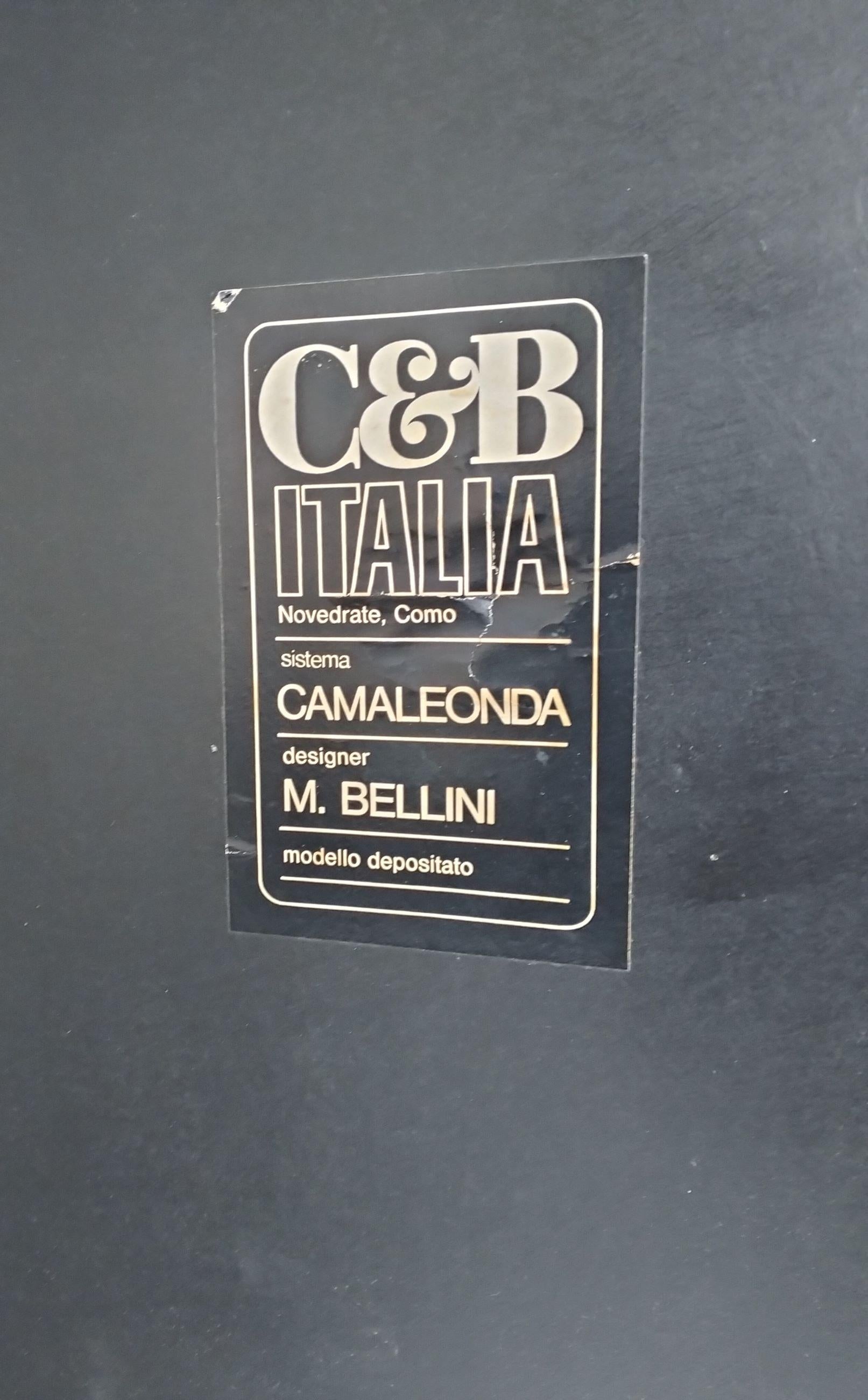 Camaleonda Light Blue Sofa by Mario Bellini for C&B Italia, 1971 12