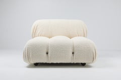 Camaleonda Lounge Chair in Boucle Wool by Mario Bellini, Sectional Sofa, 1970's