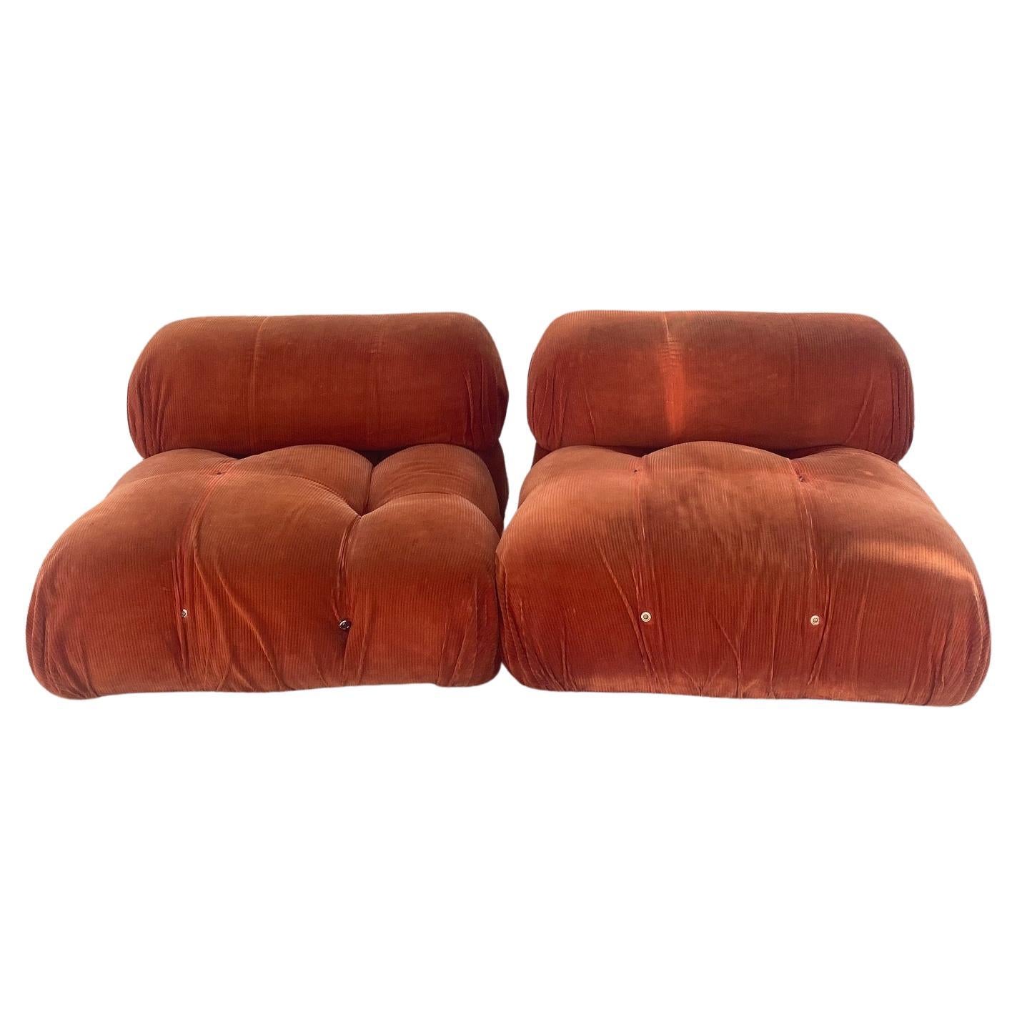Camaleonda Lounge Chairs by Mario Bellini for B&B, Italia, (Customizable) For Sale