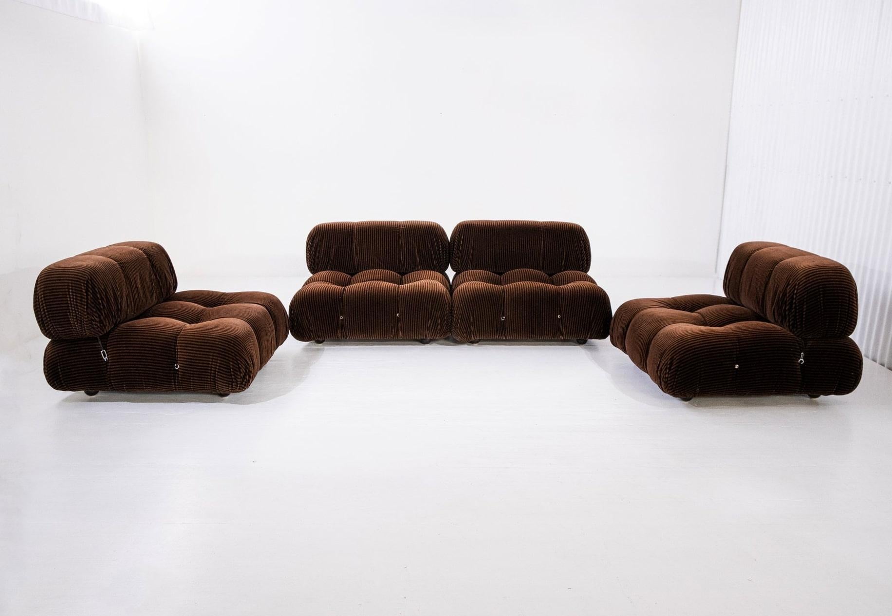 Camaleonda  Modulares Sofa von Mario Bellini für B&B Italia, 1970, Italien (4 Pieces) im Angebot 11