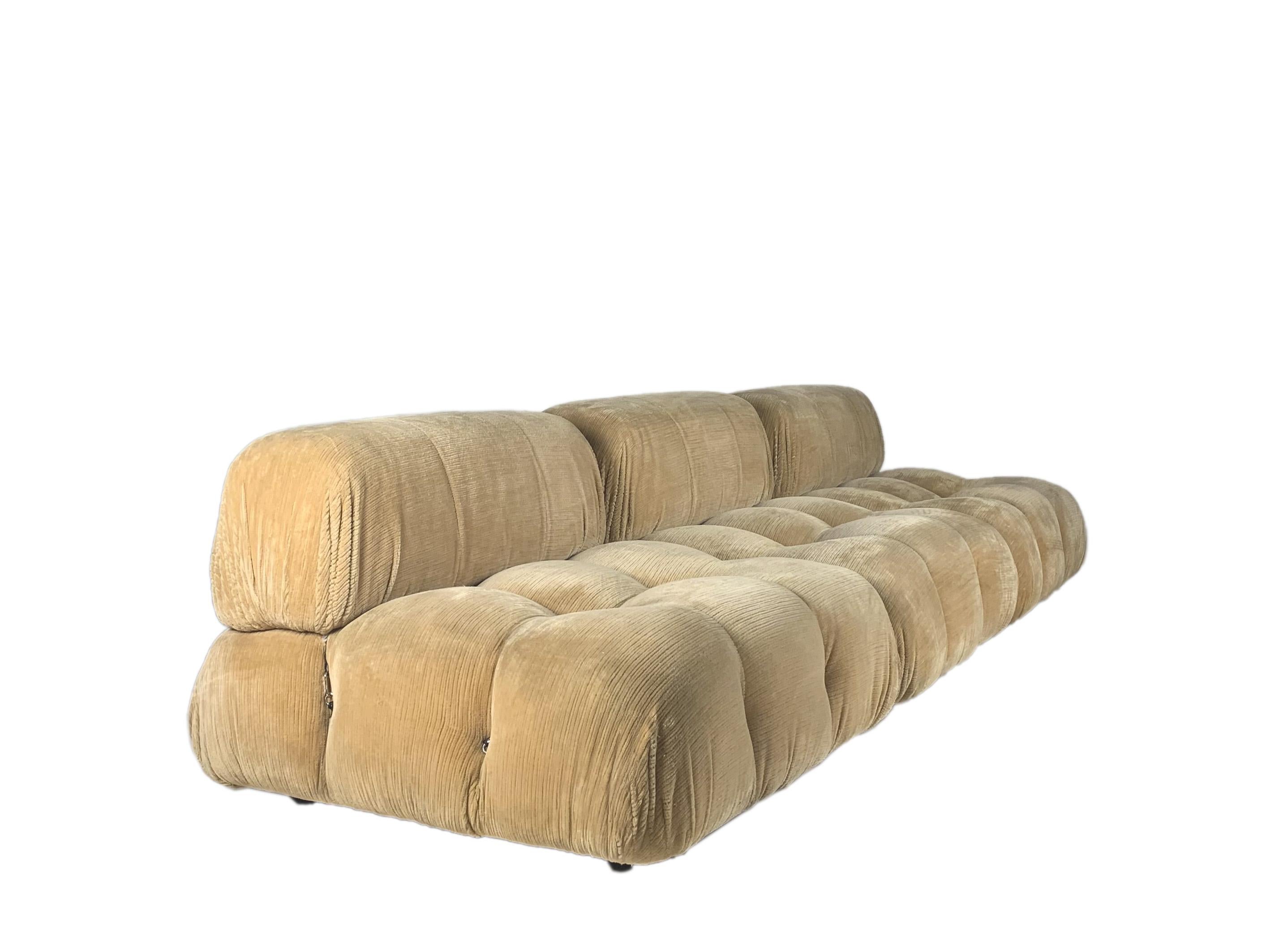 Italian Camaleonda Modular Sofa by Mario Bellini for B&B Italia, 1970 in vendita