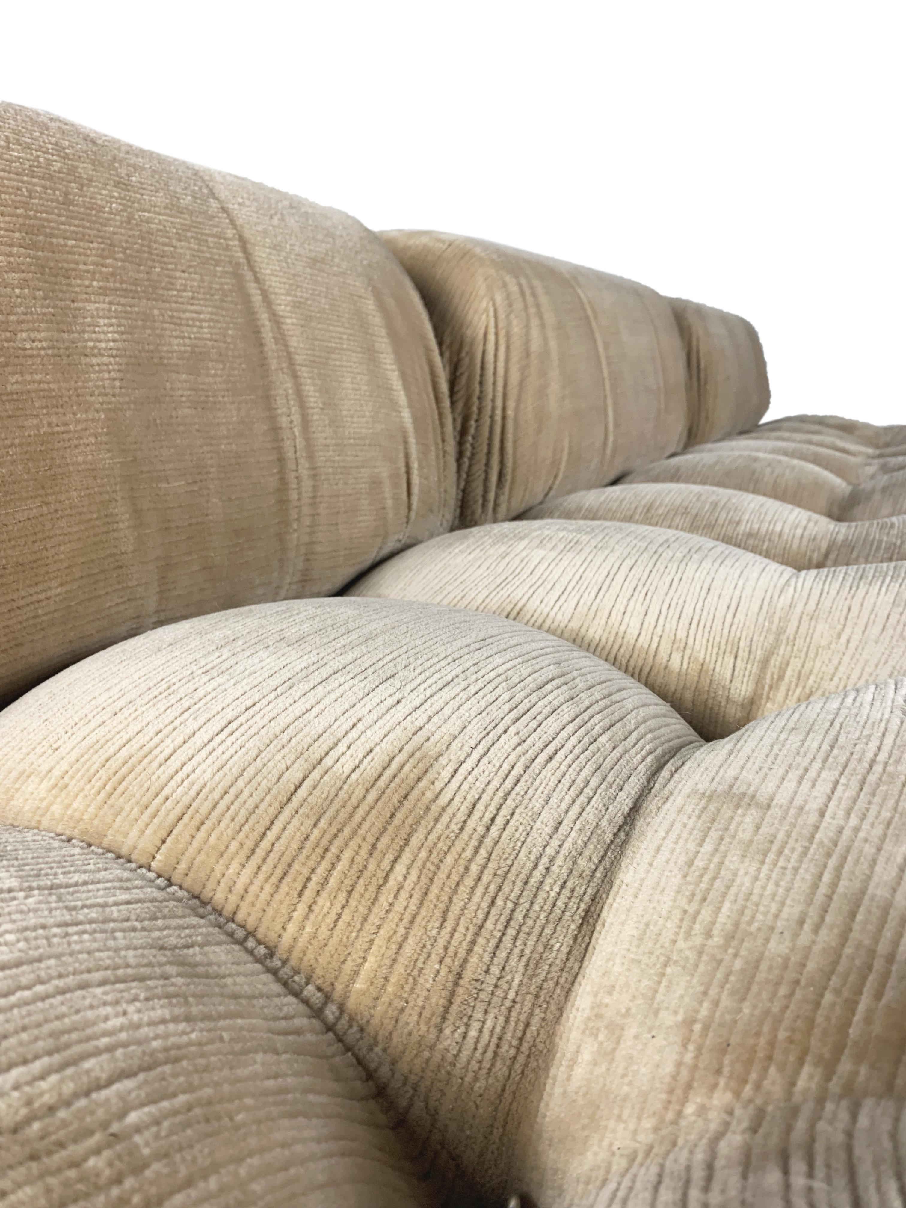 Camaleonda Modular Sofa by Mario Bellini for B&B Italia, 1970 In condizioni buone in vendita a Misinto, IT