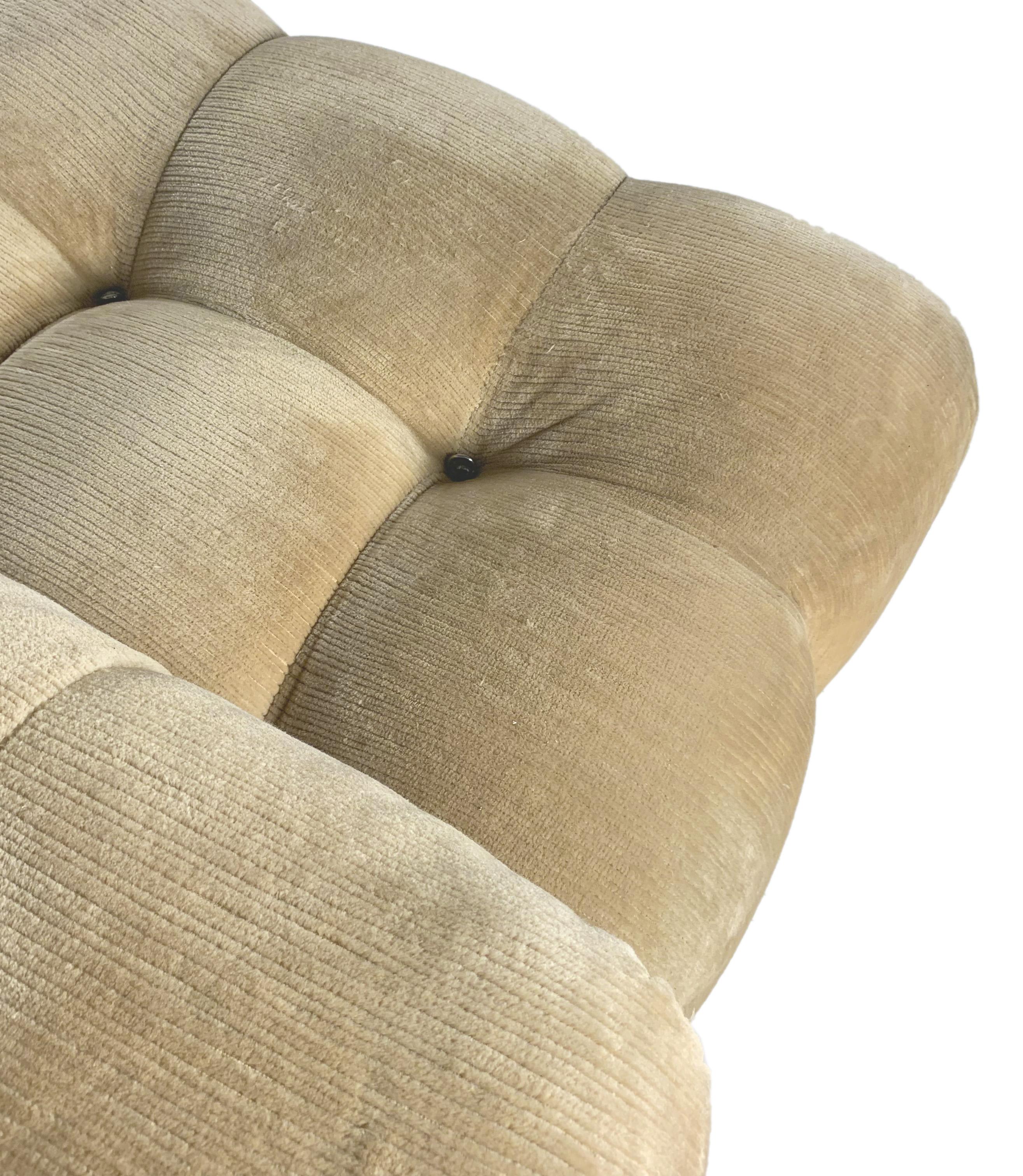 20th Century Camaleonda Modular Sofa by Mario Bellini for B&B Italia, 1970 in vendita