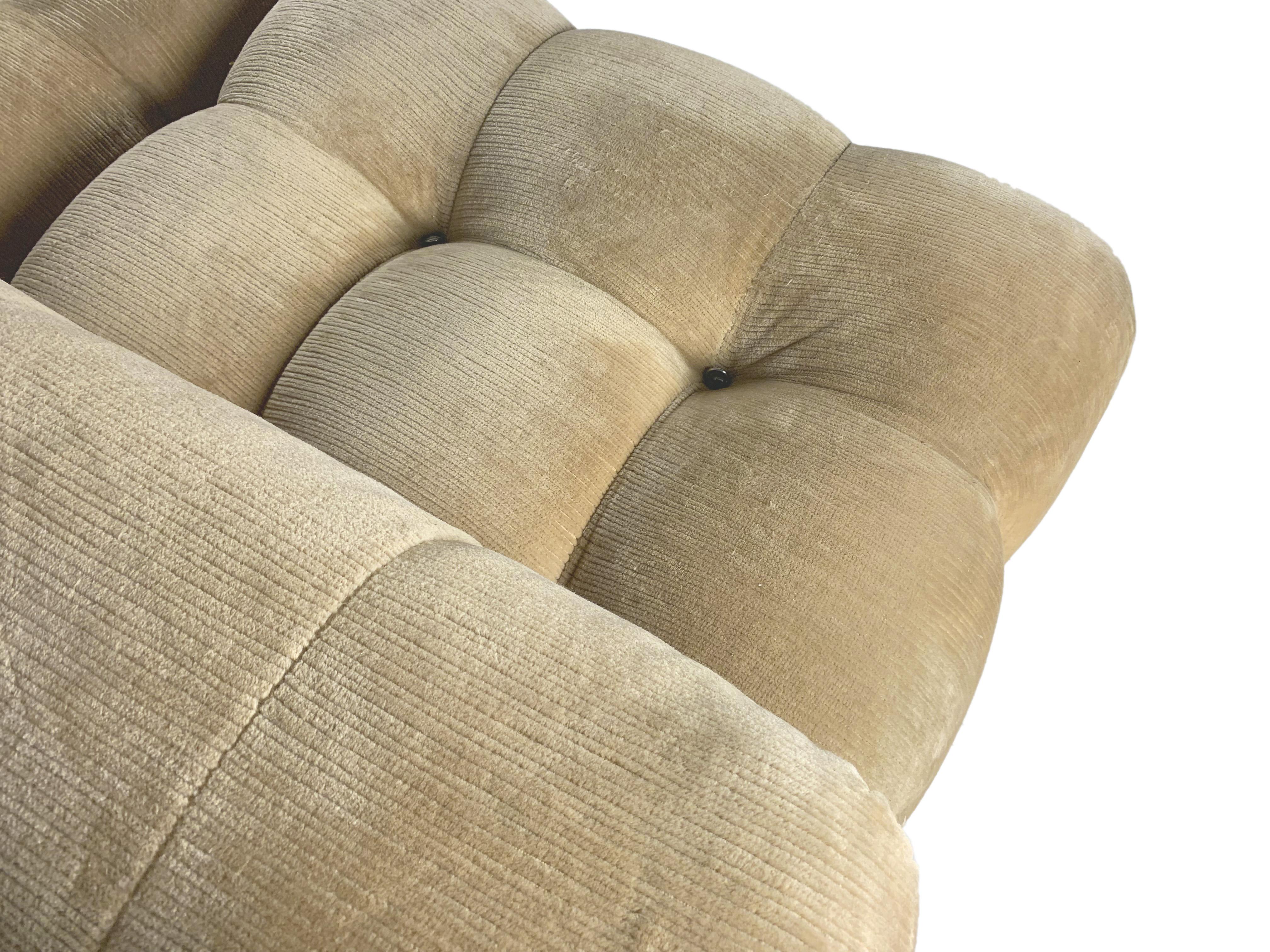 Ciniglia Camaleonda Modular Sofa by Mario Bellini for B&B Italia, 1970 in vendita
