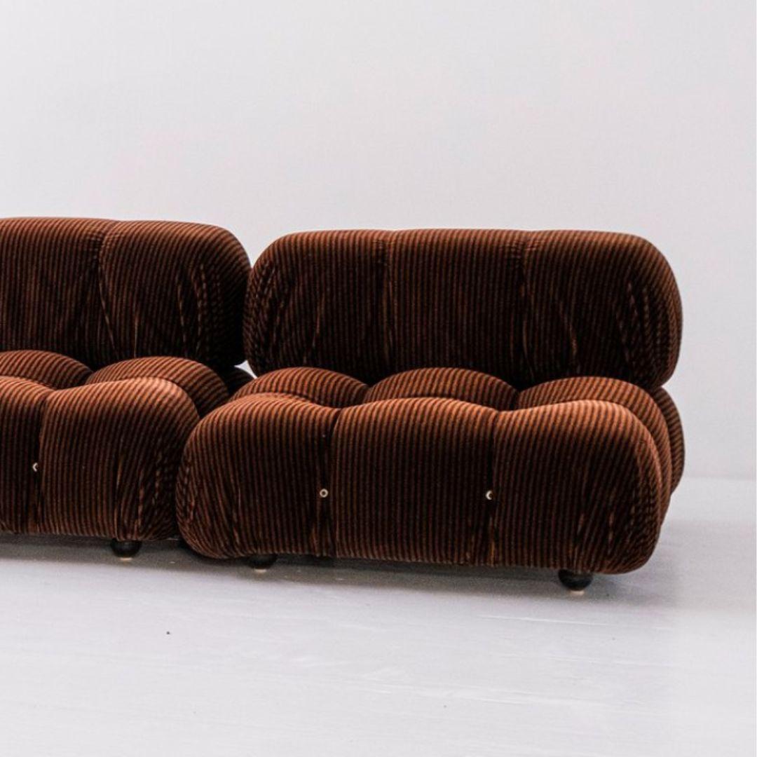 Divano modulare Camaleonda di Mario Bellini per B&B Italia, 1970, Italia (2 pezzi) In condizioni buone a Budapest, HU