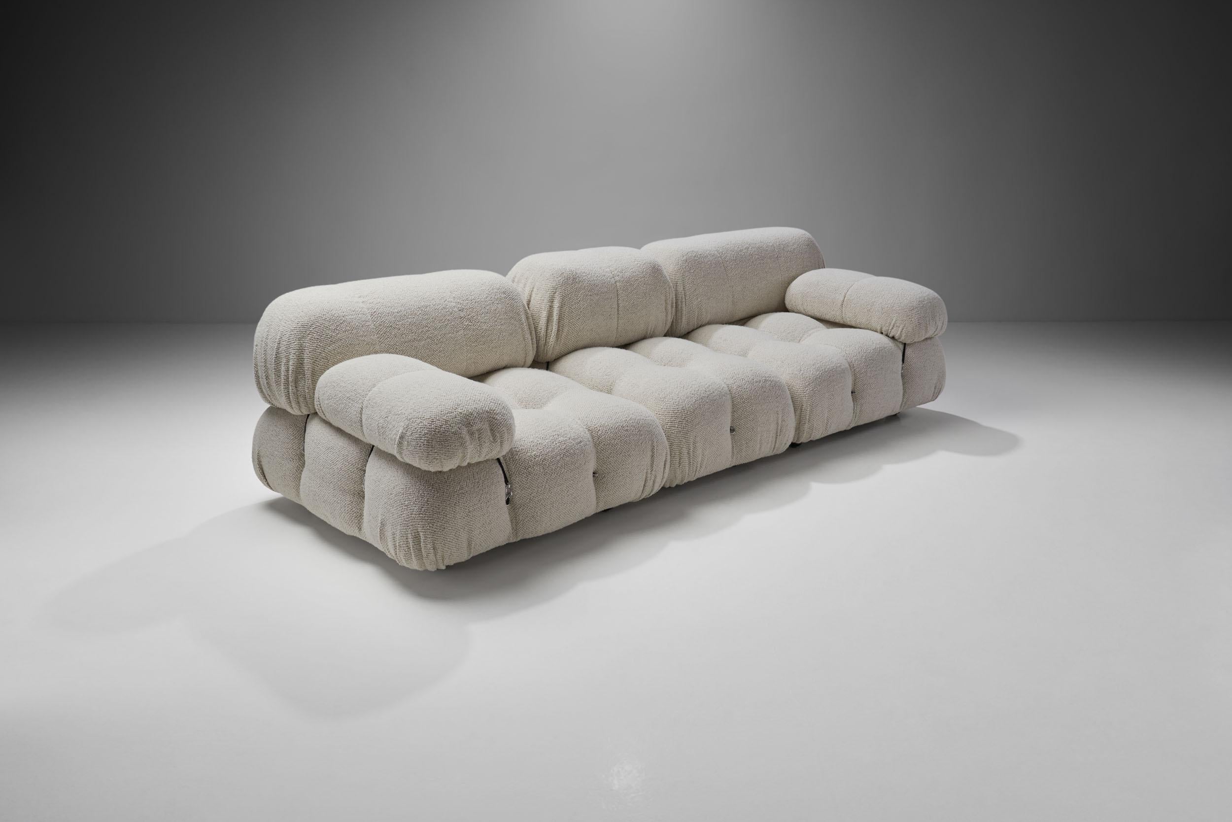 Modern “Camaleonda” Modular Sofa in 3 Segments by Mario Bellini for B&B, Italy, 1971