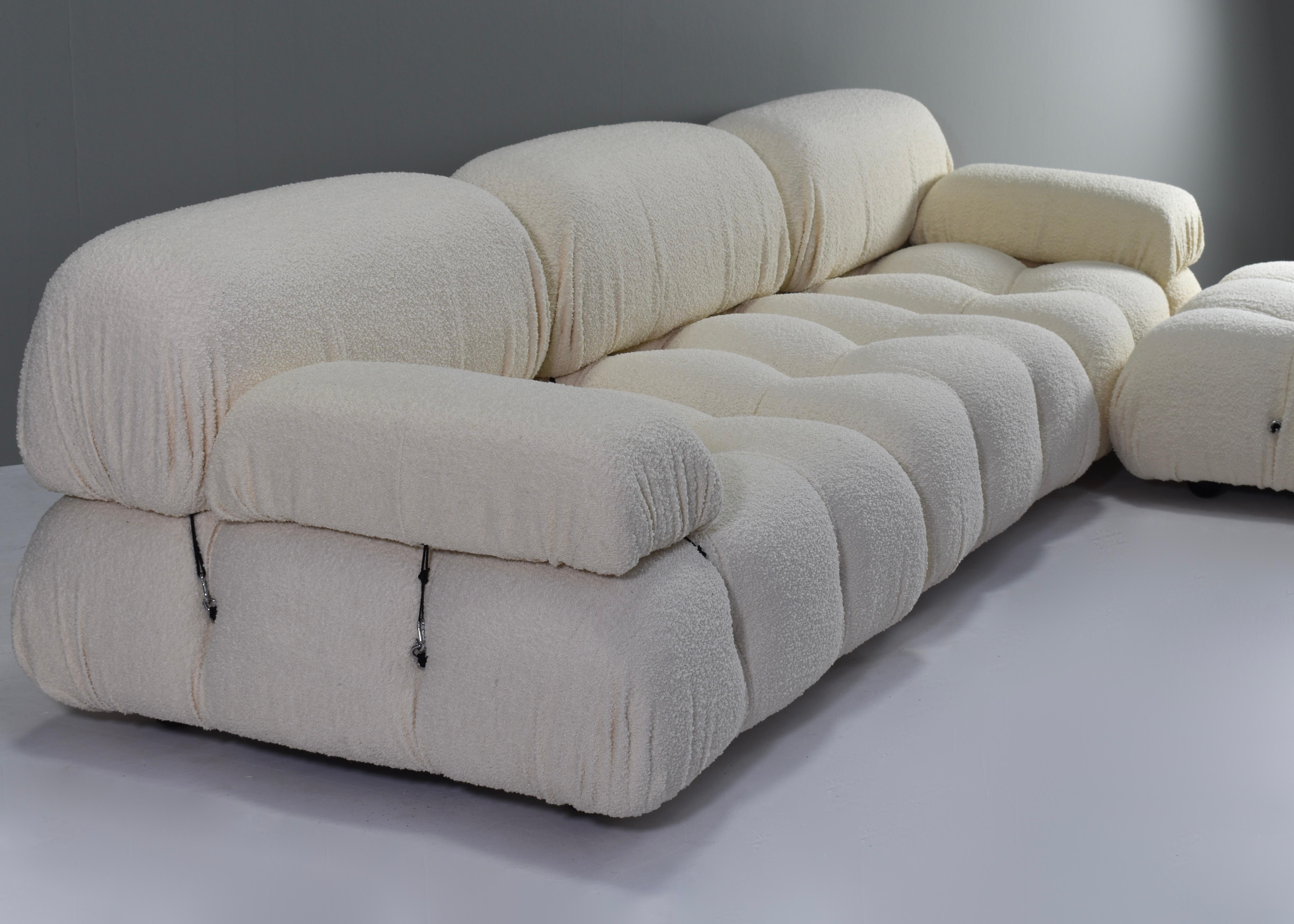 Late 20th Century Camaleonda Sectional Sofa by Mario Bellini for B&B Italia, New Upholstered