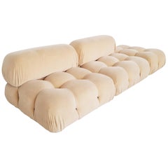 Camaleonda Sectional Sofa by Mario Bellini in Original Camel Alpaca Wool