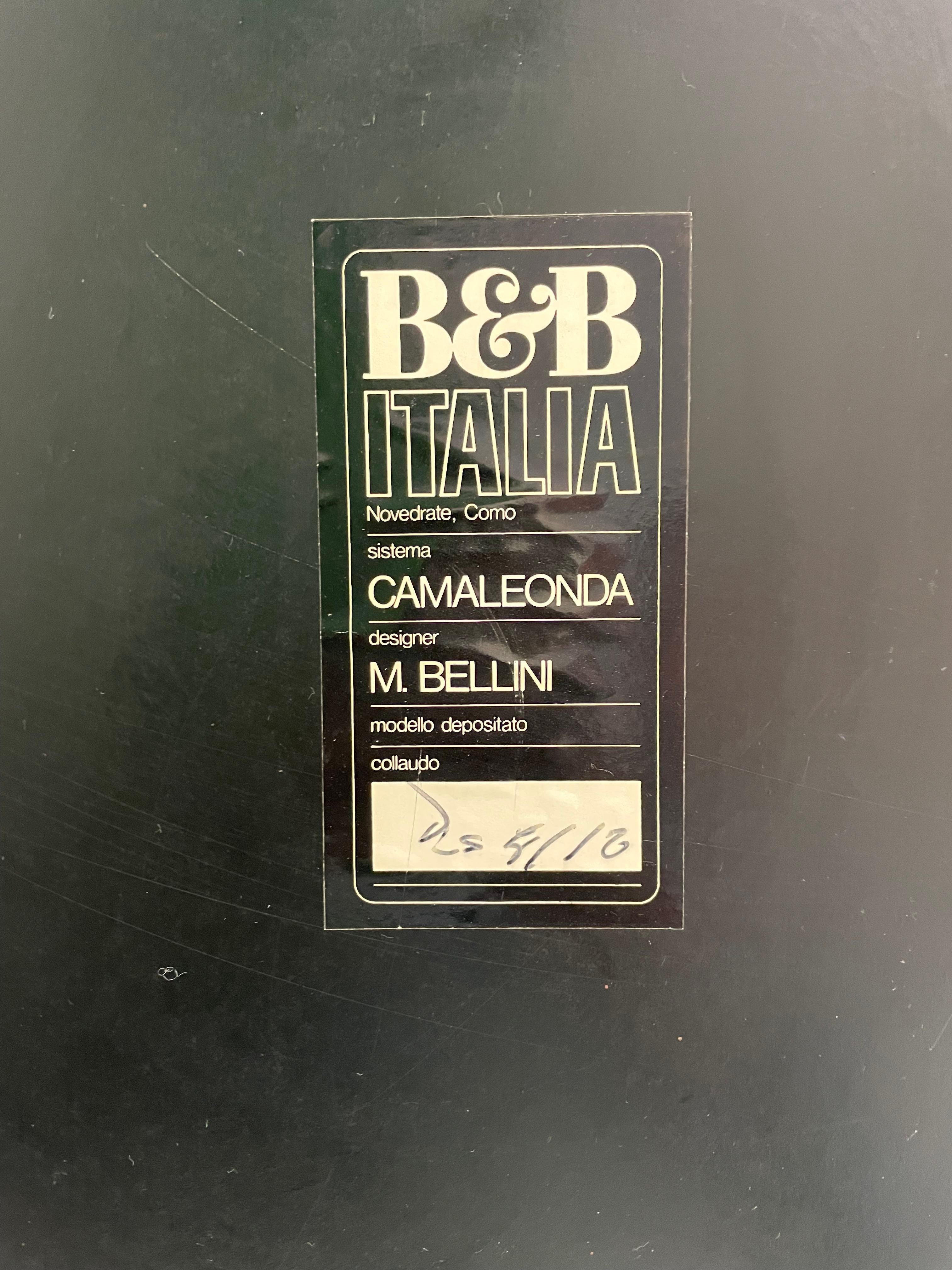 Canapé Camaleonda de Mario Bellini pour B&B Italia, 1970 en vente 8