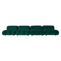 'Camaleonda' Sofa by Mario Bellini for B&B Italia in Emerald Green Corduroy
