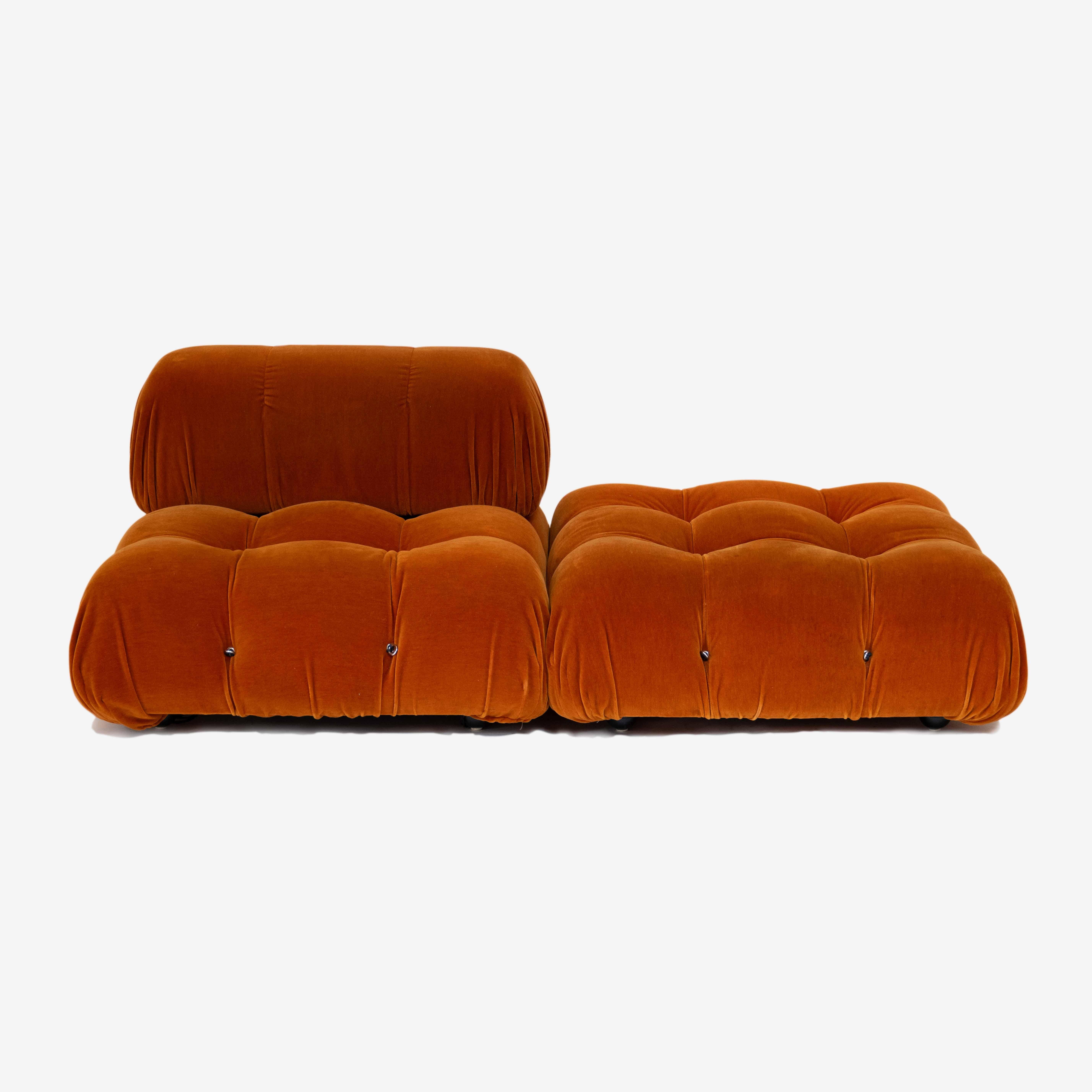 Upholstery Camaleonda Sofa by Mario Bellini for B&B Italia, Italy, 1970s
