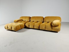 Camaleonda Sofa in Pierre Frey velvet by Mario Bellini for C&B Italia, 1970's
