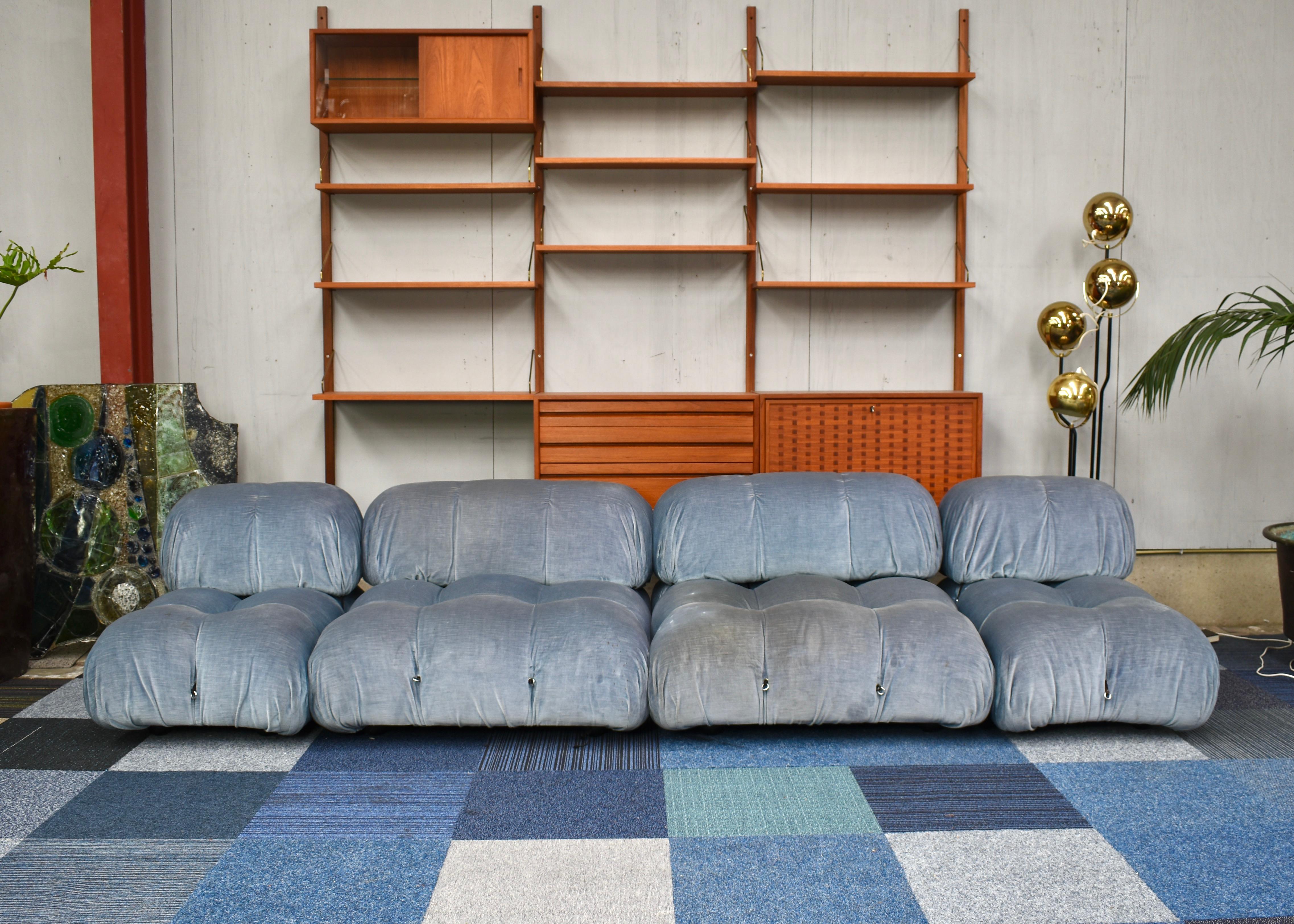 Mid-Century Modern Camaleonda Sofa for C&B Italia by Mario Bellini, Itay, circa 1970