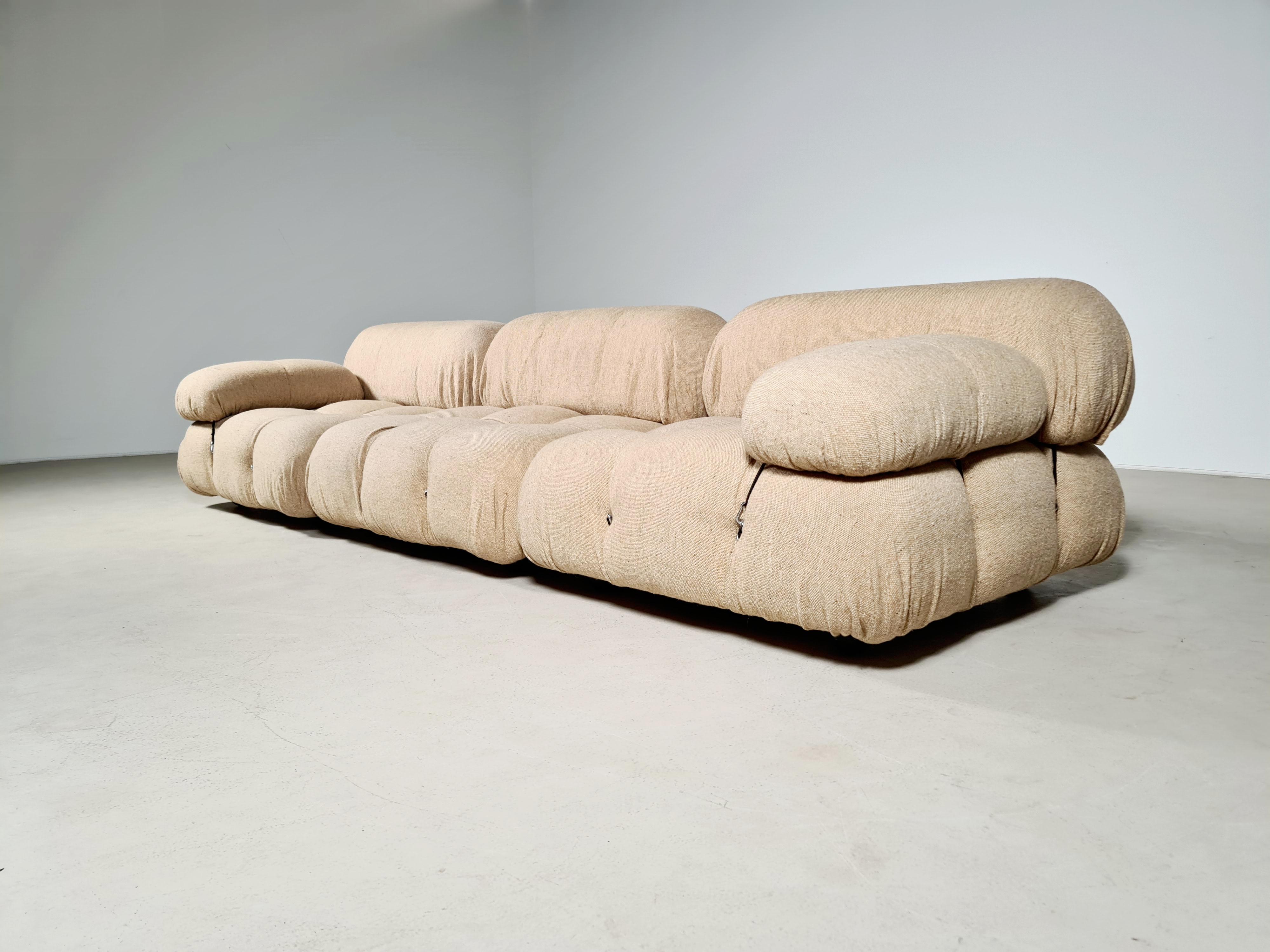 Camaleonda Sofa in Original Fabric by Mario Bellini for B&B Italia, 1970s In Good Condition In amstelveen, NL