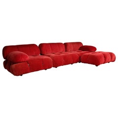 Camaleonda Sofa in Original Fabric by Mario Bellini for B&B Italia, 1970s