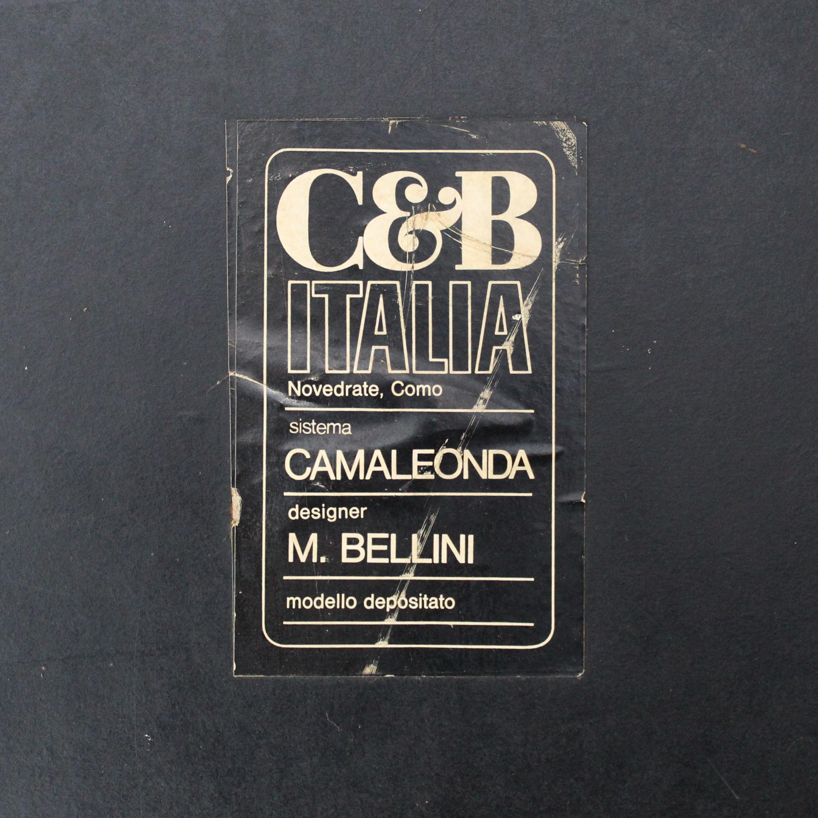 Camaleonda Sofa in Velvet by Mario Bellini for C&B Italia 3