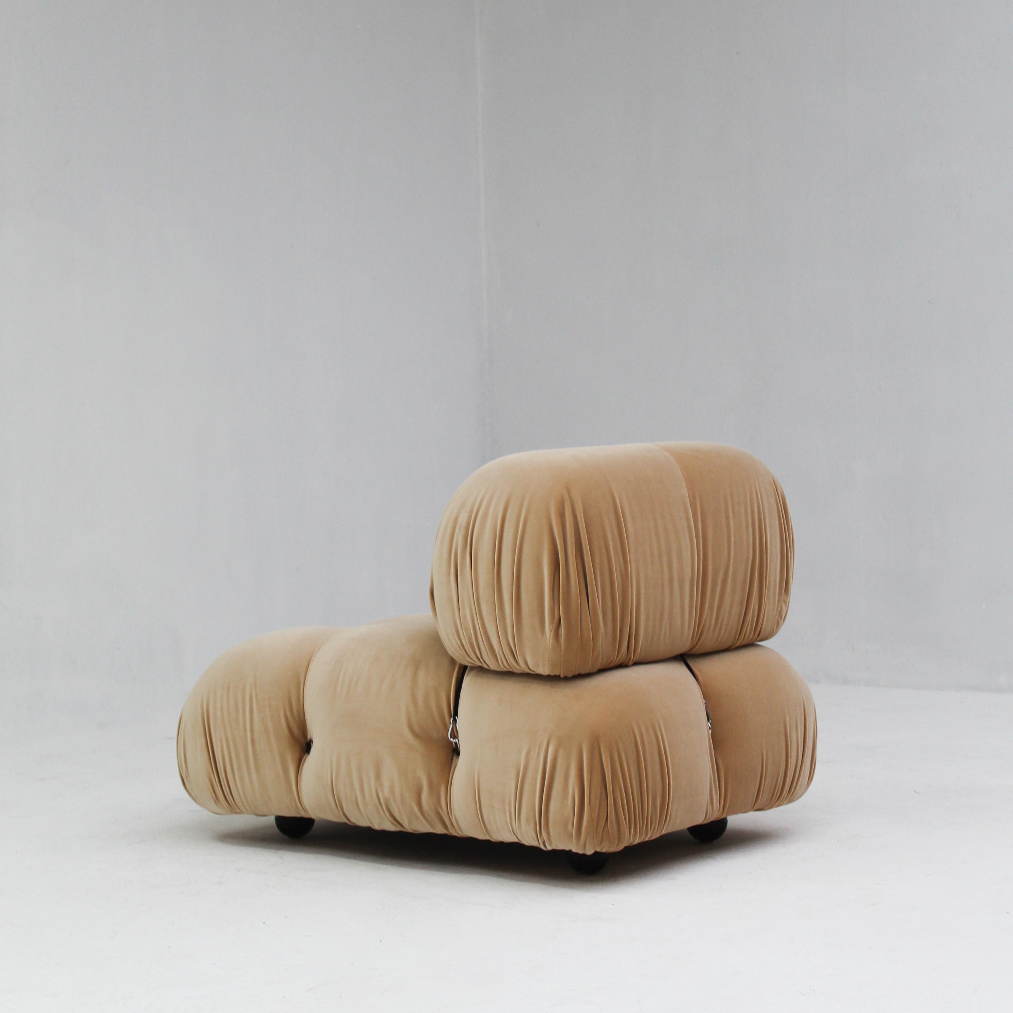Camaleonda Sofa in Velvet by Mario Bellini for C&B Italia 6
