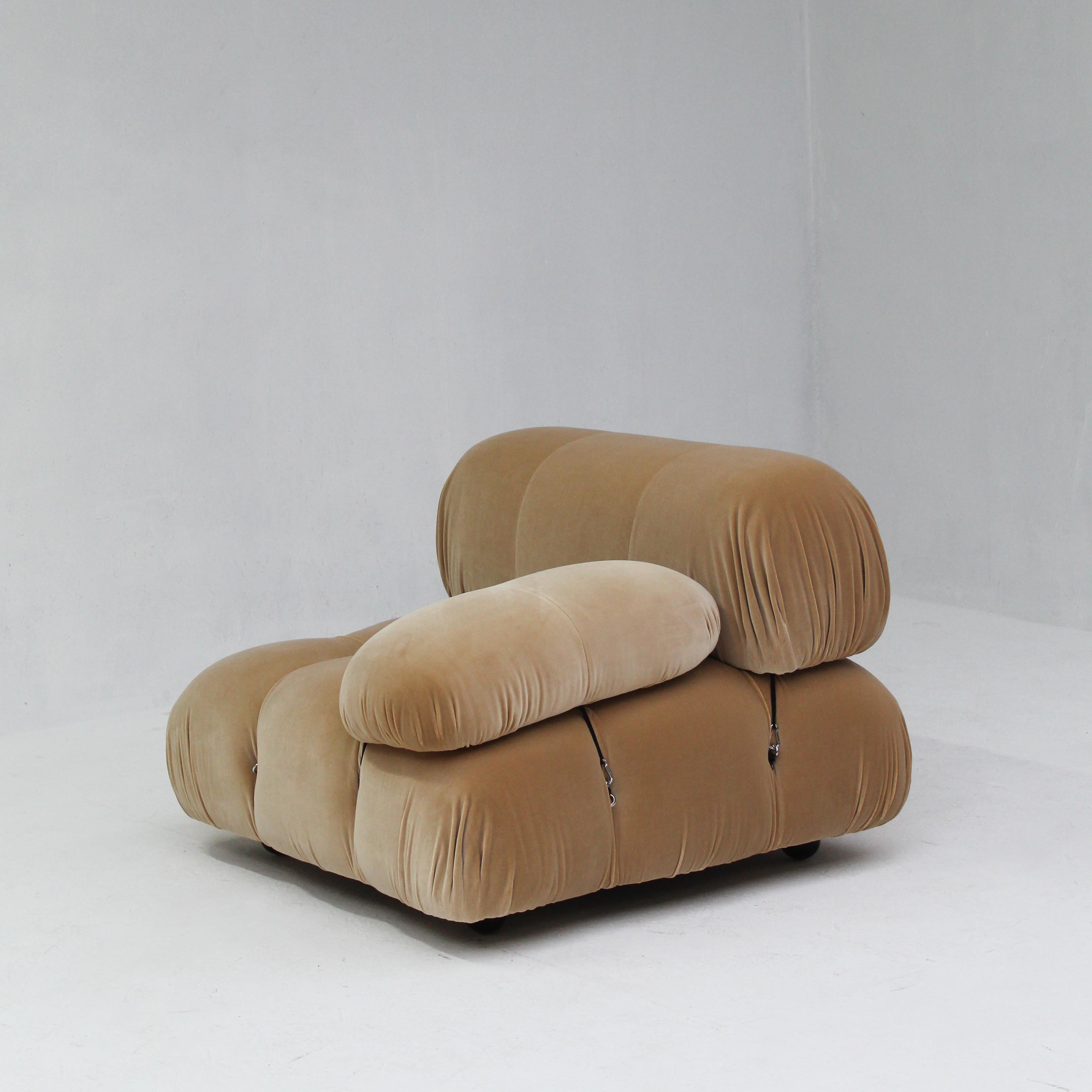 Camaleonda Sofa in Velvet by Mario Bellini for C&B Italia 7