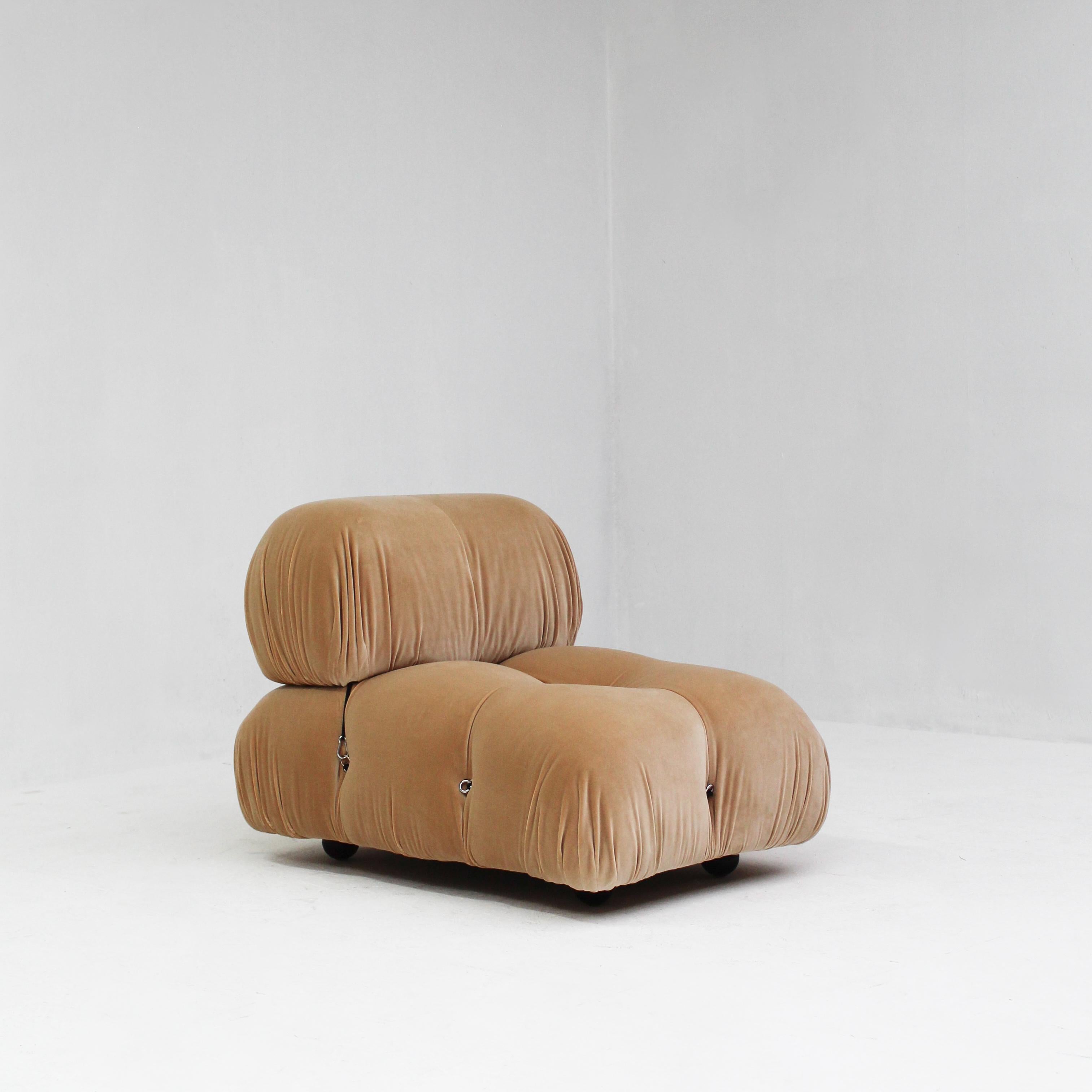 Camaleonda Sofa in Velvet by Mario Bellini for C&B Italia 8