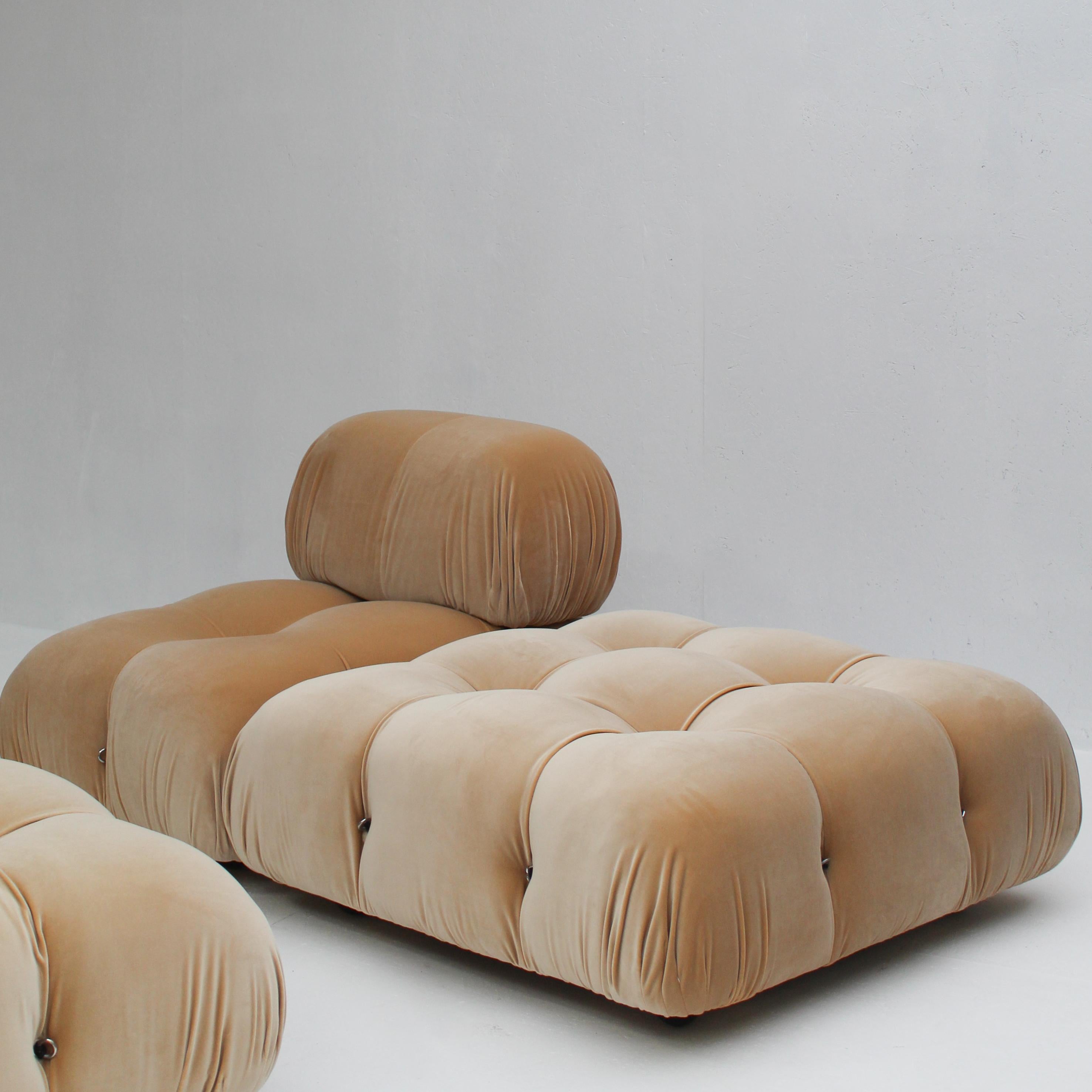 Camaleonda Sofa in Velvet by Mario Bellini for C&B Italia 1