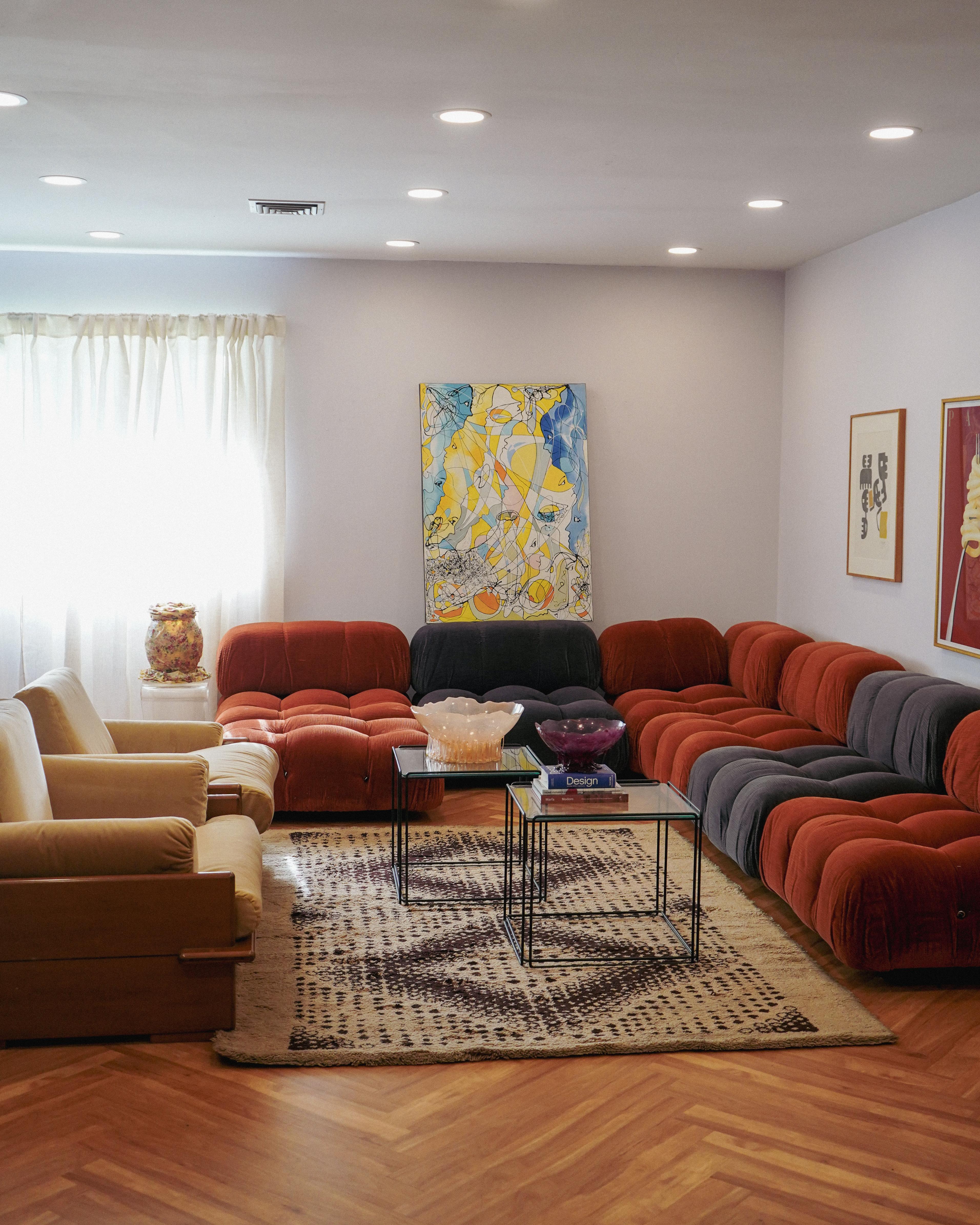 Italian Camaleonda Sofa, Mario Bellini for B&B Italia, 1970 For Sale