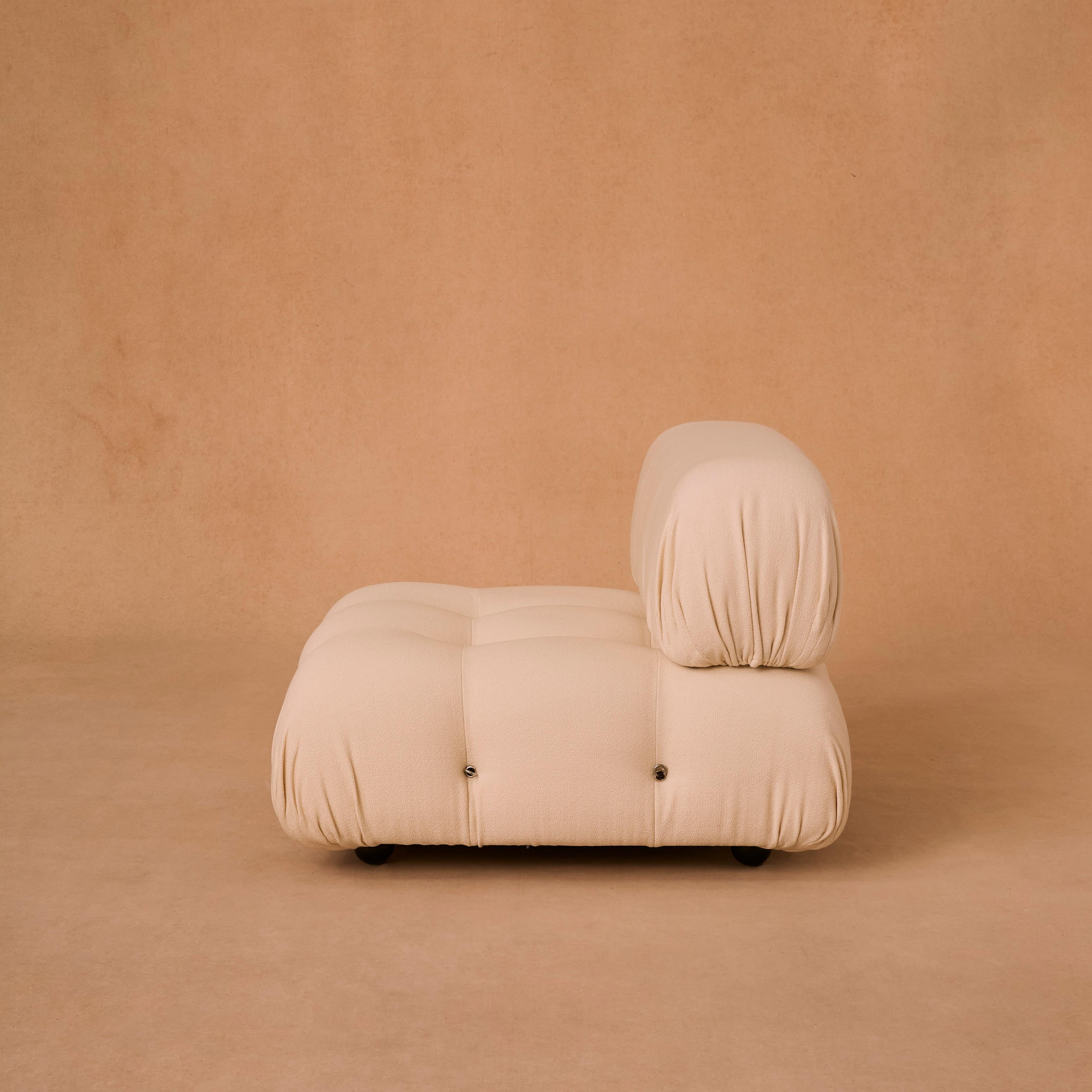 italien Camaleonda Three-Seater in Dedar Boucle by Mario Bellini en vente
