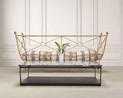 Camberich Element Marble and Steel Coffee Cocktail Table 4 Ft